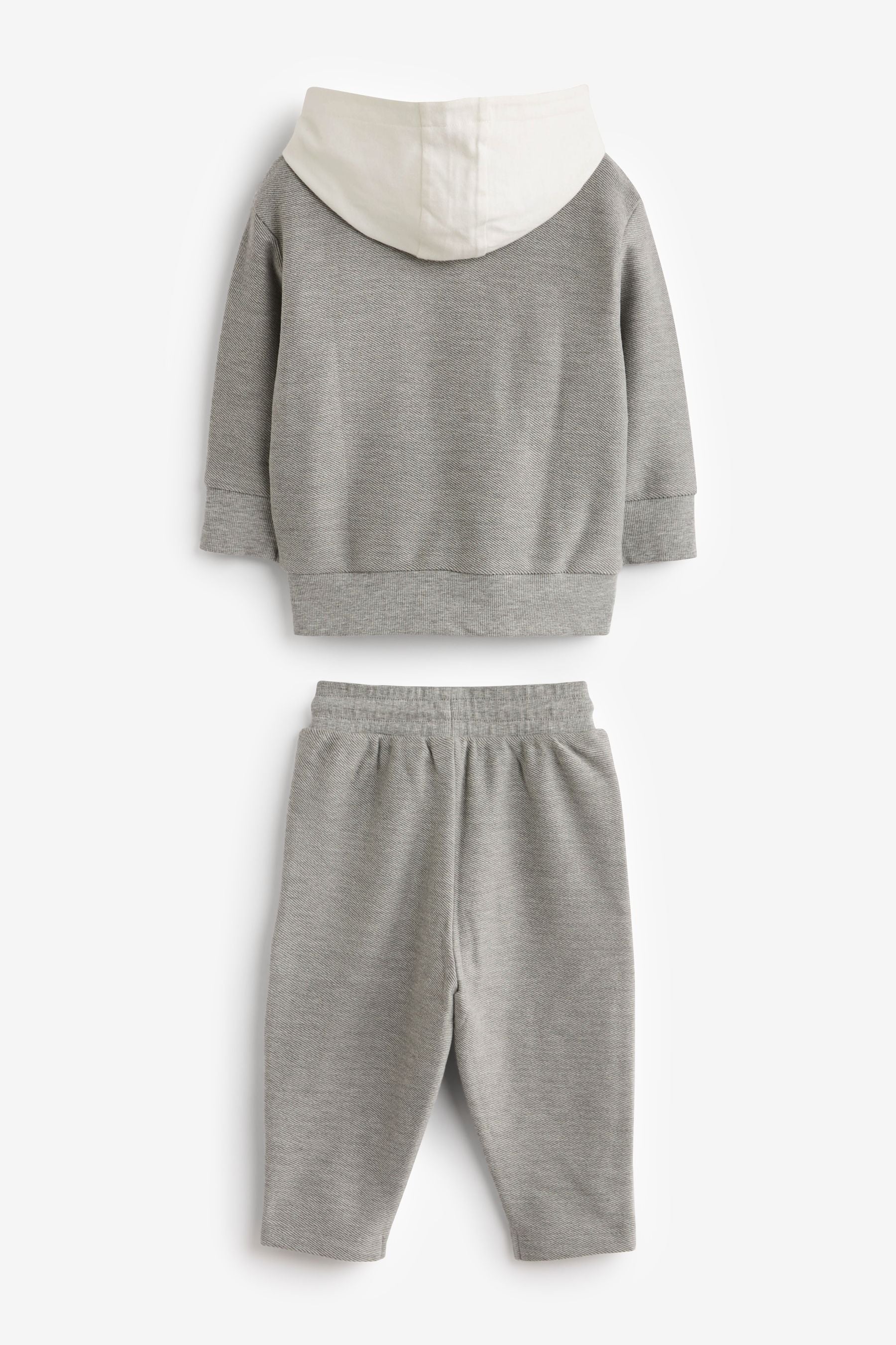 Pale Grey 3 Piece Jersey Bomber and Joggers Set (3mths-7yrs)