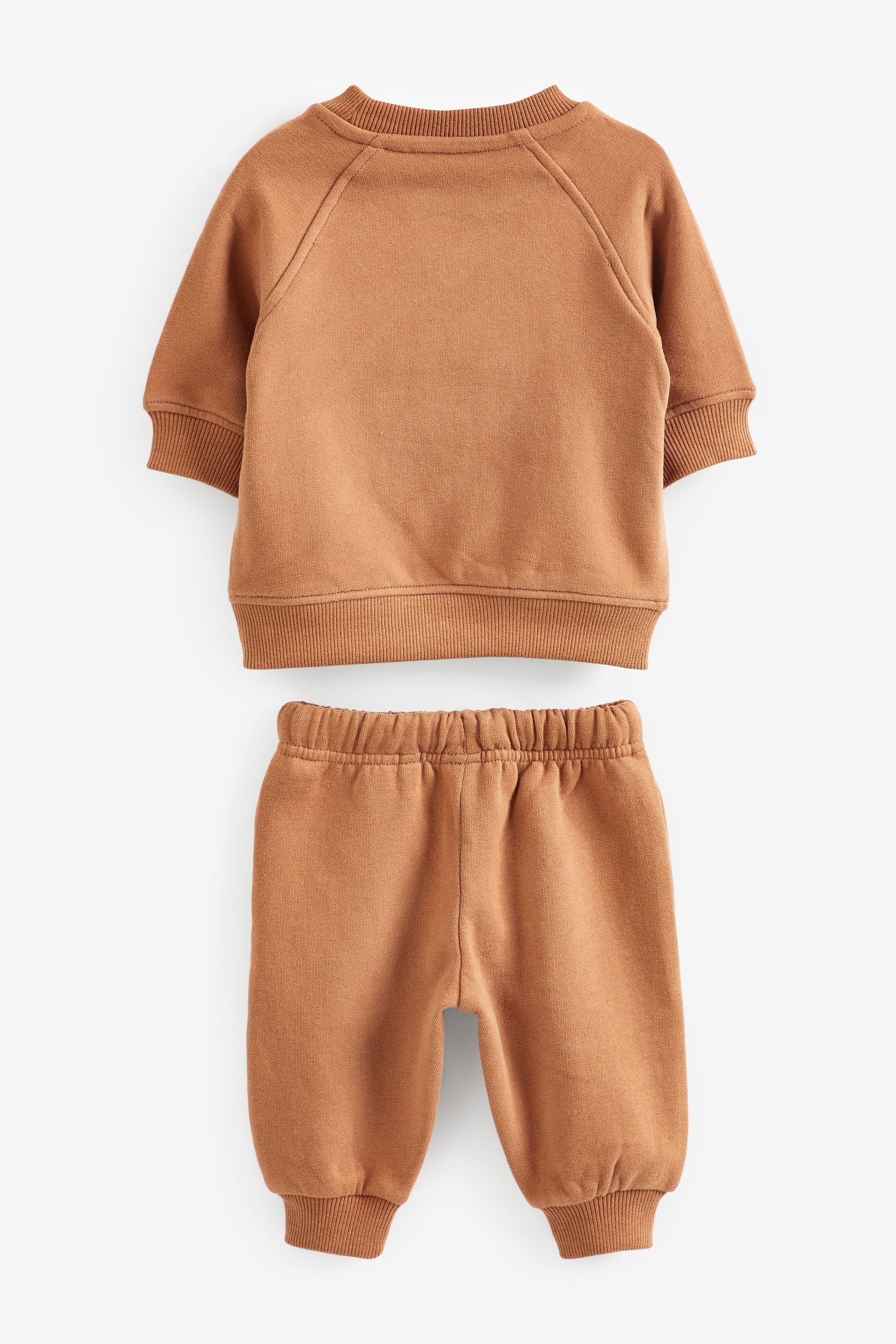 Tan Brown Oversized Soft Touch Jersey (3mths-7yrs)