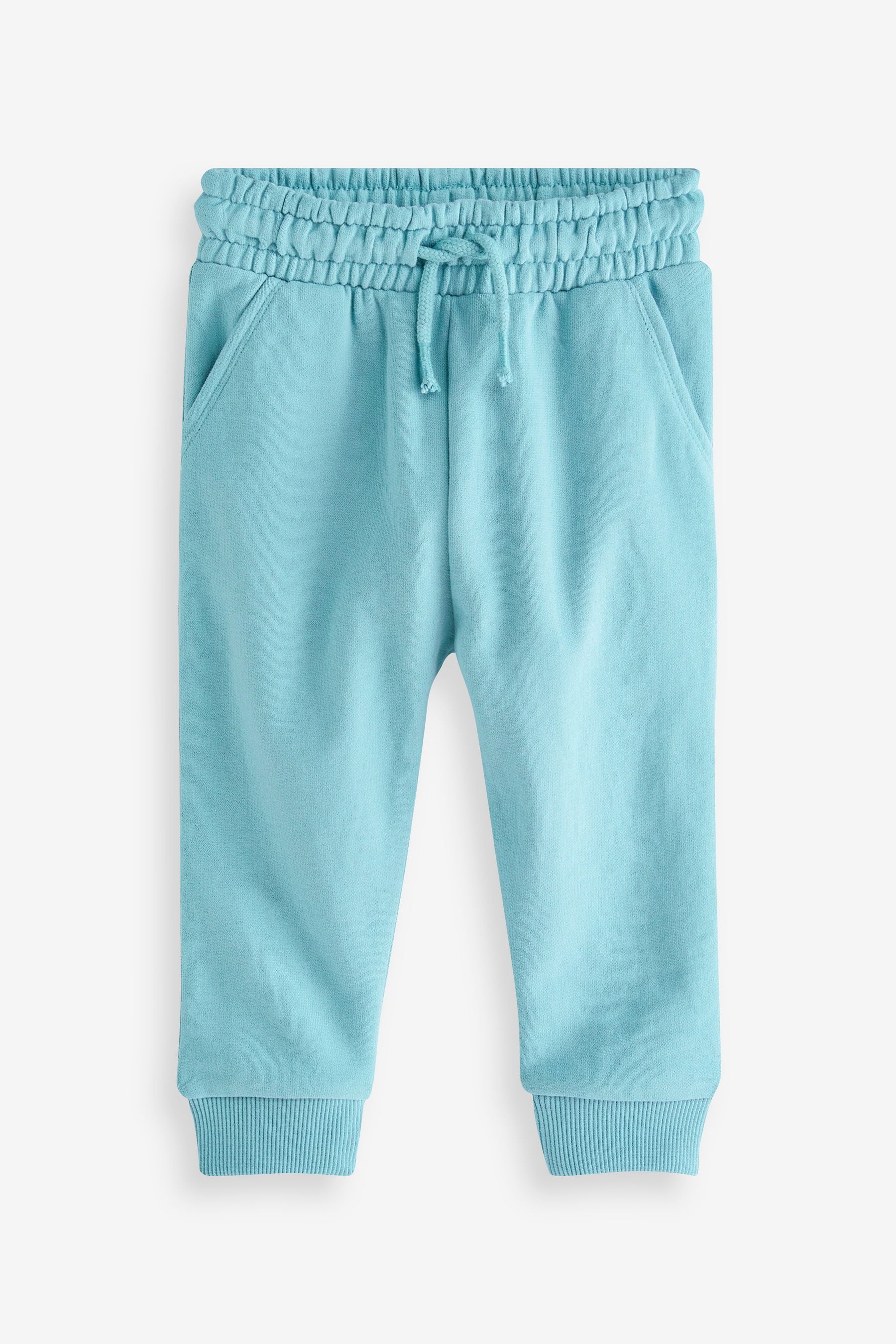 Light Blue Soft Touch Jersey Joggers (3mths-7yrs)