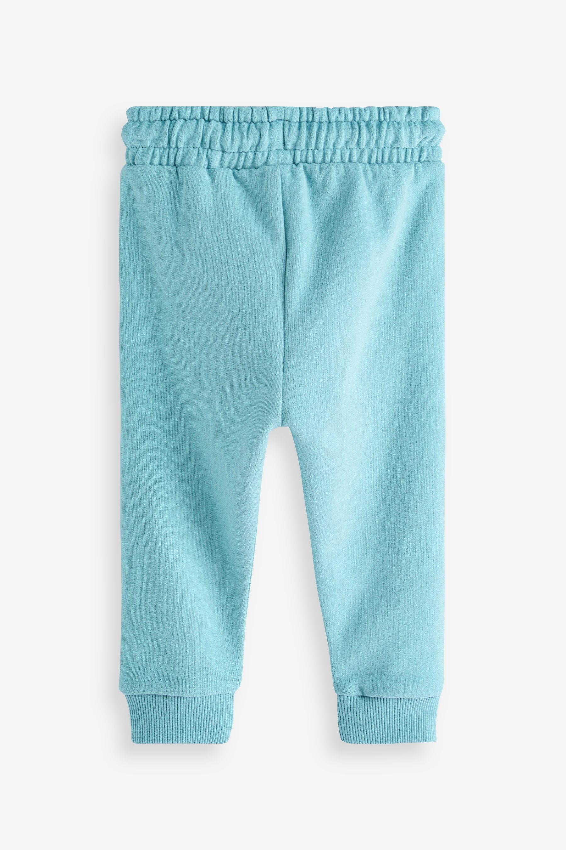 Light Blue Soft Touch Jersey Joggers (3mths-7yrs)