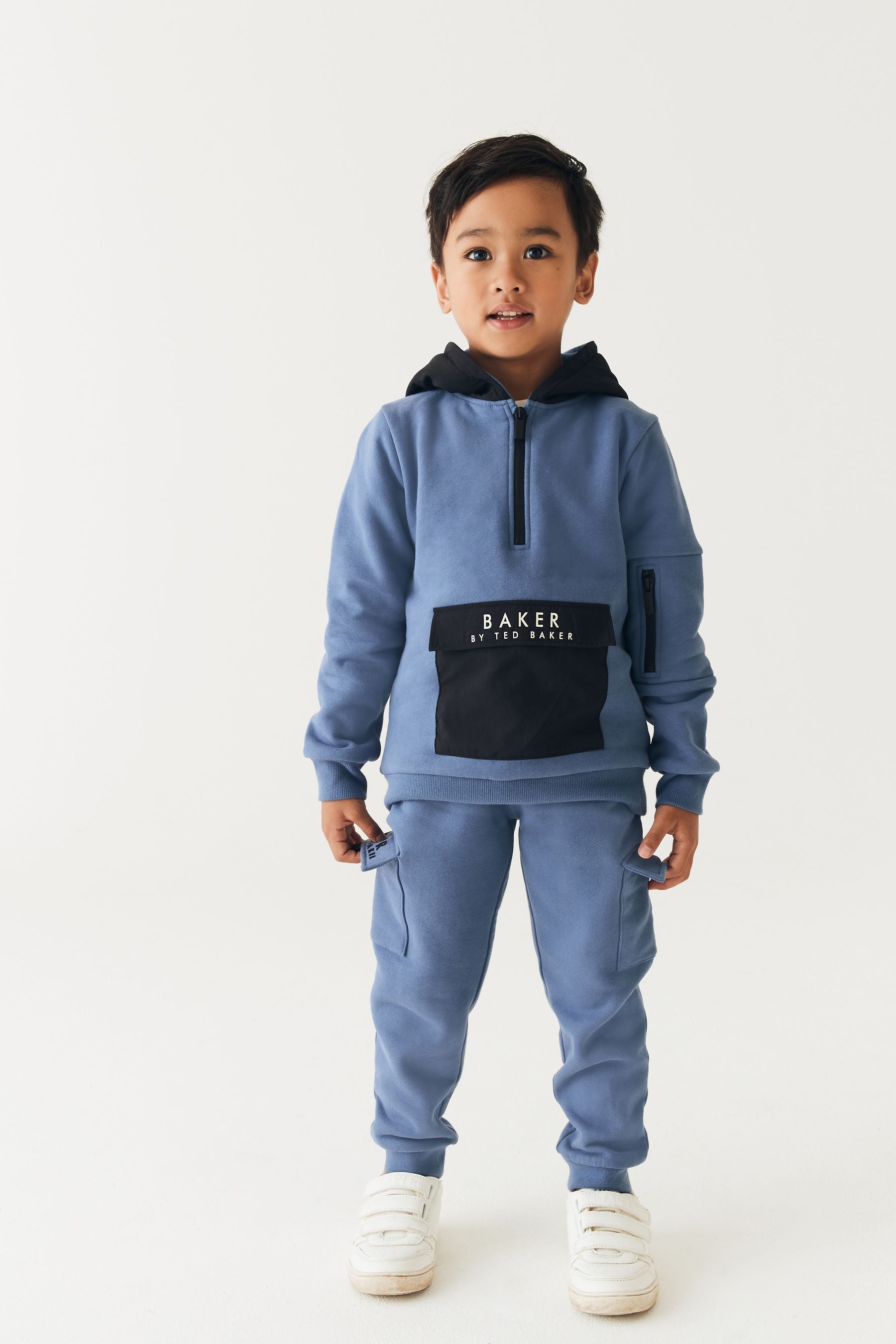 Blue Baker by Ted Baker Hoodie and Jogger Set