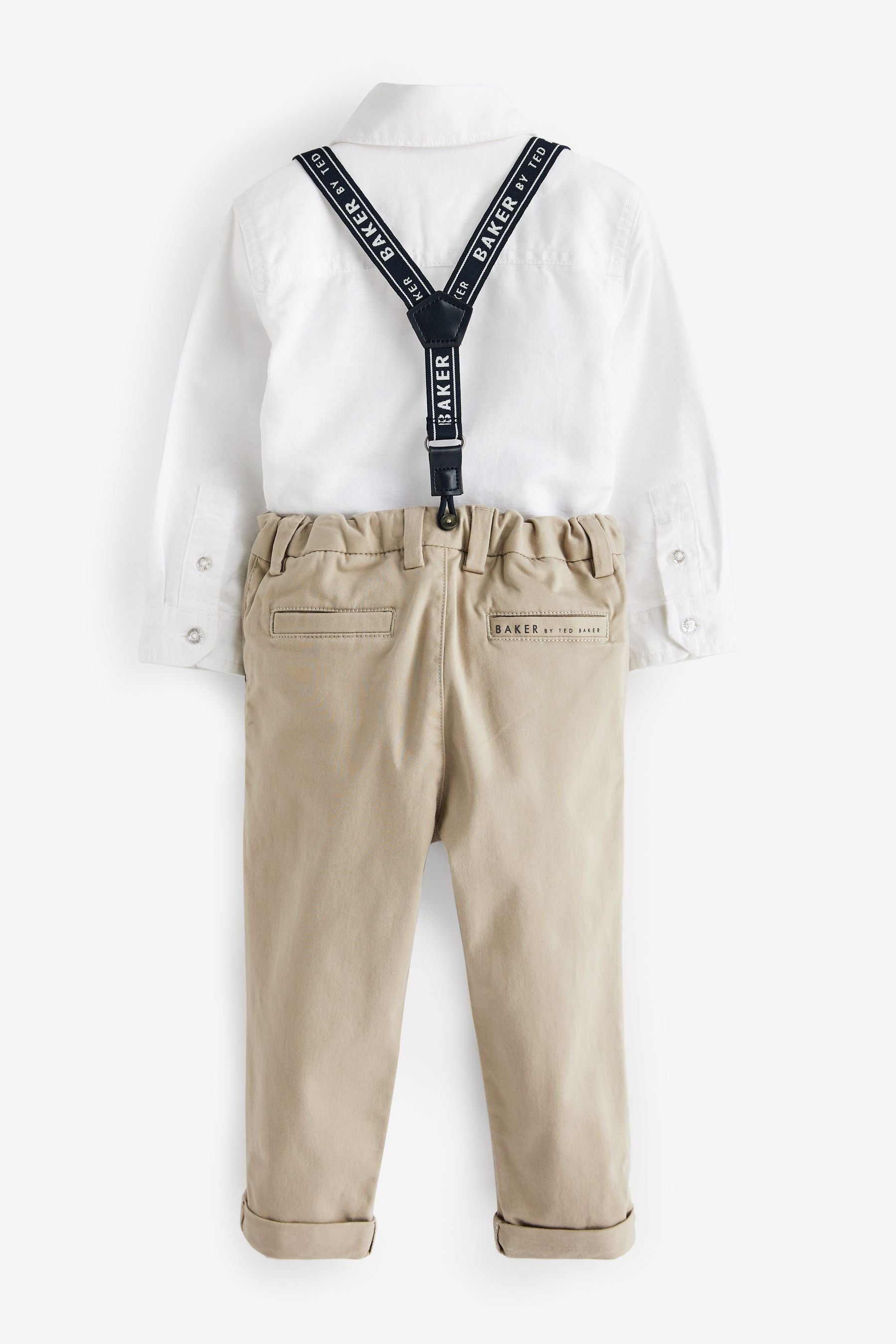 Natural Baker by Ted Baker (3mths-6yrs) Shirt, Braces and Chino Set