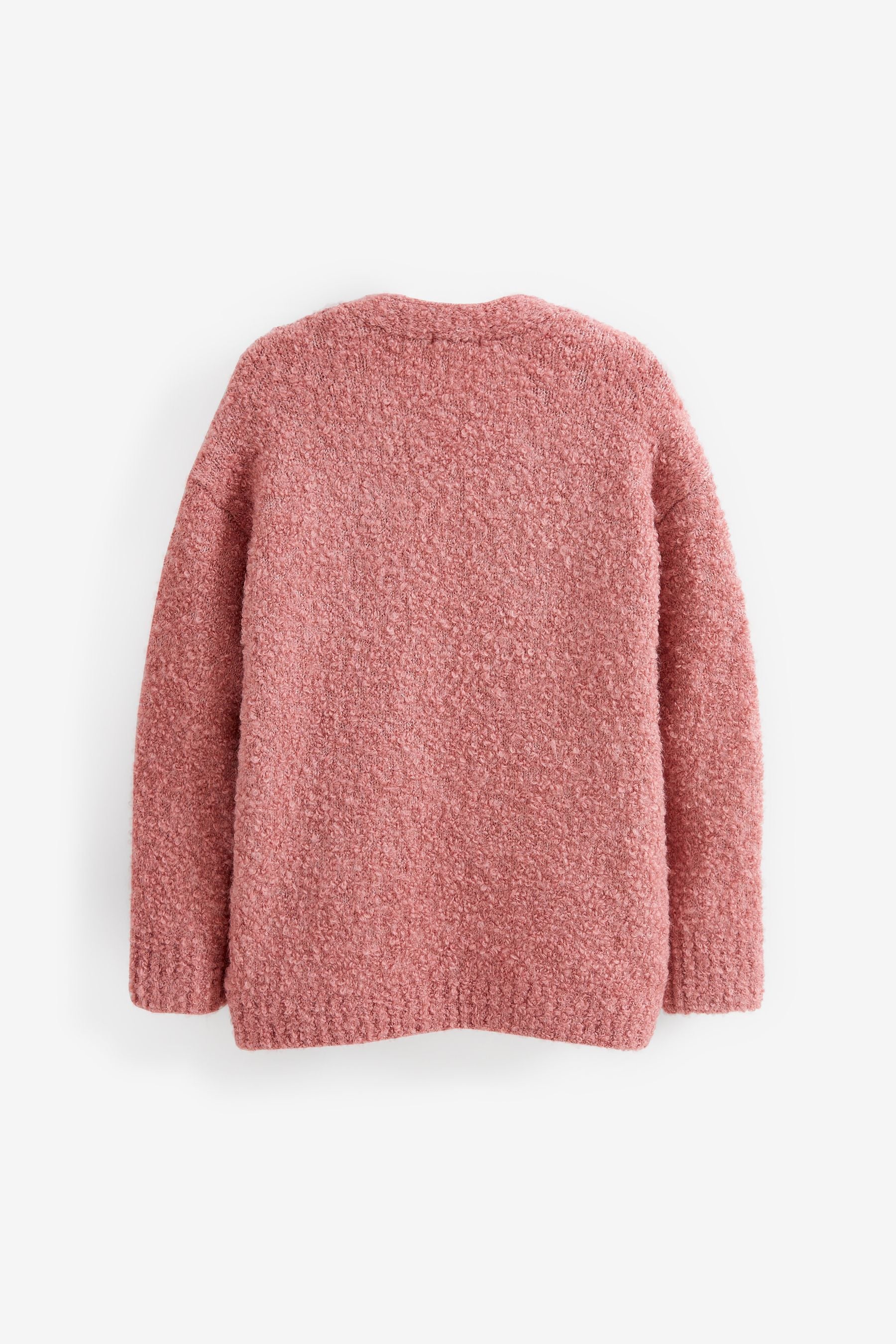 Pink Long Cosy Cardigan (3-16yrs)