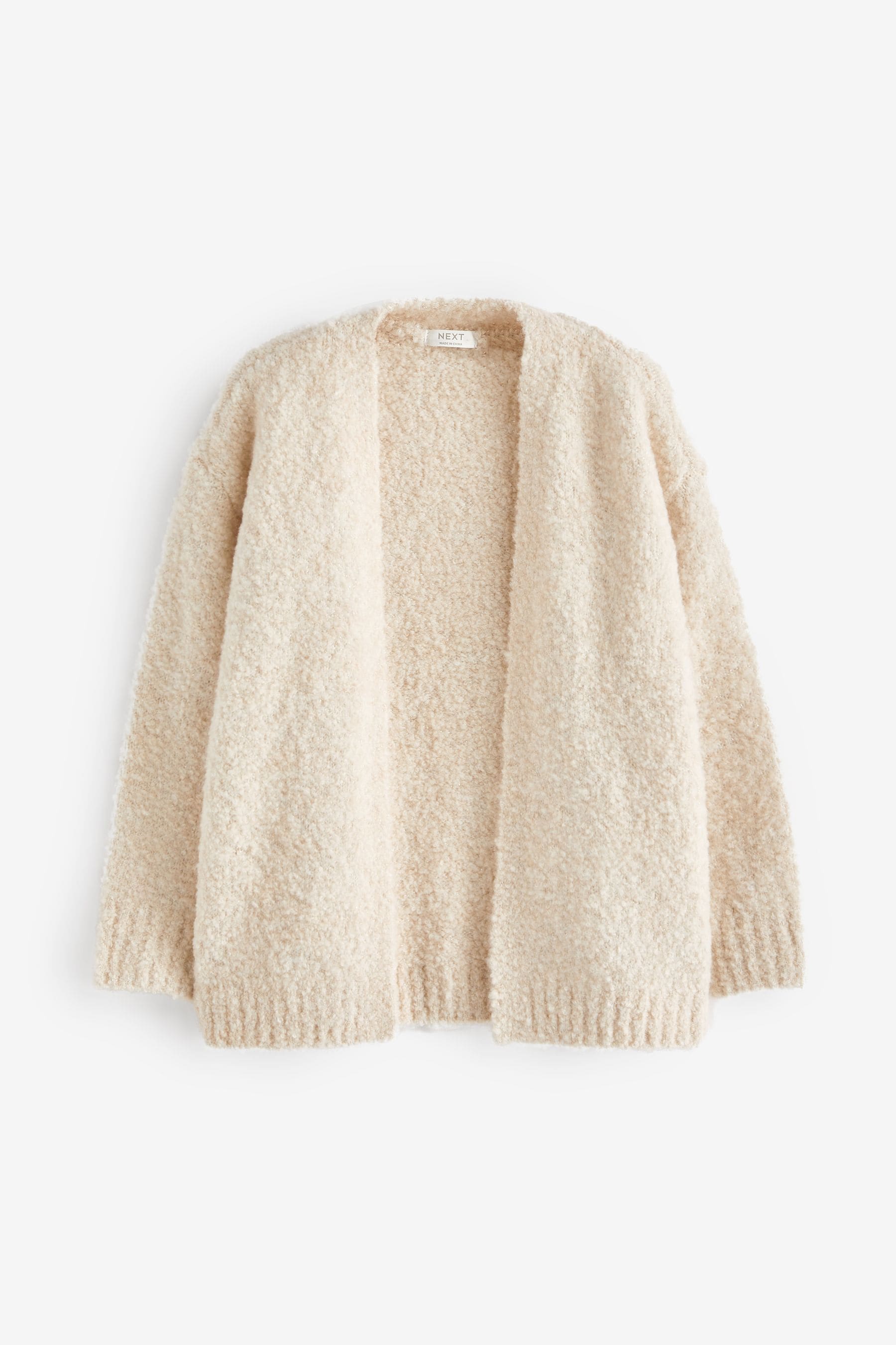 Ecru Cream Long Cosy Cardigan (3-16yrs)