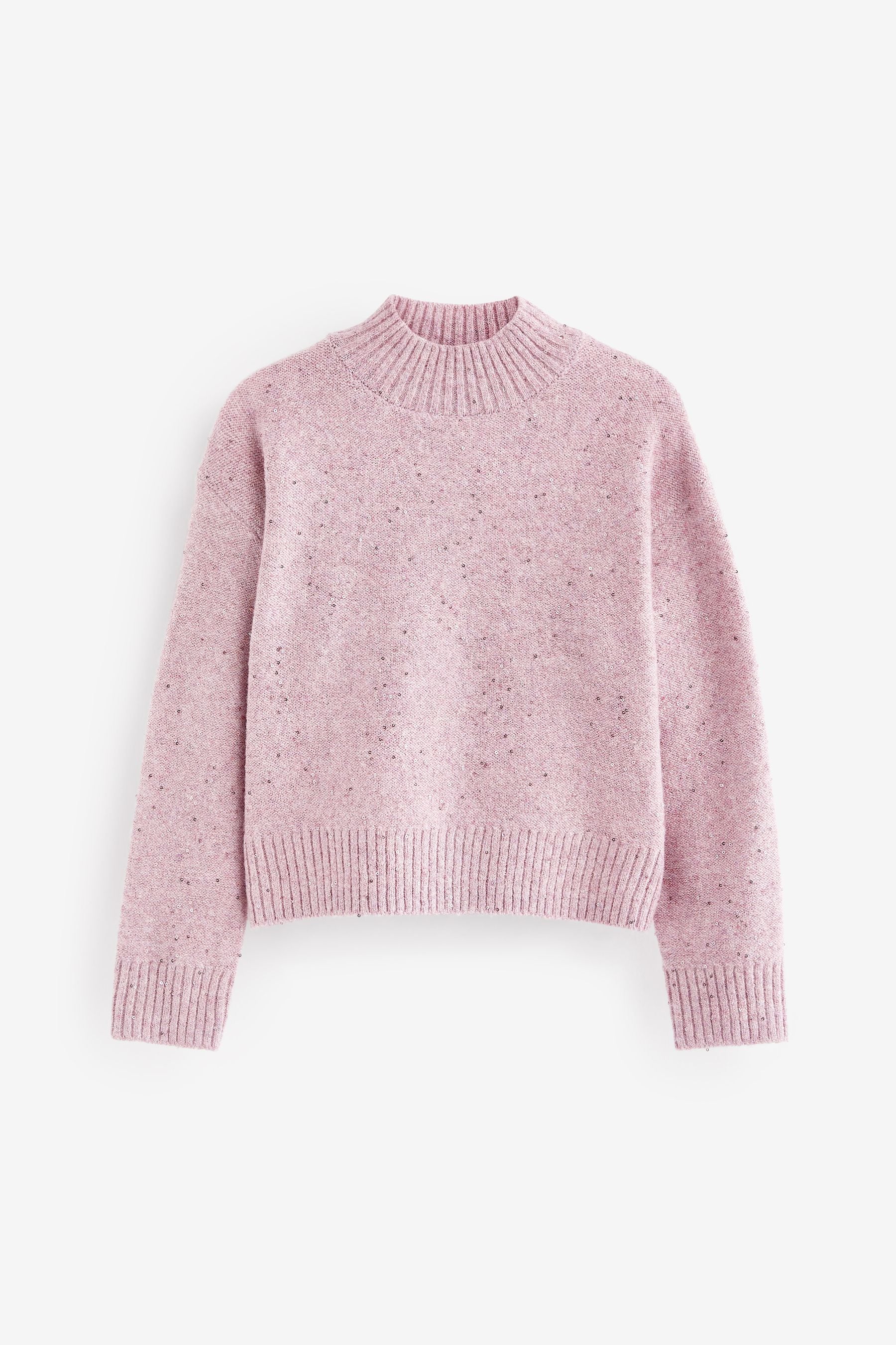 Pink Sequin Jumper (3-16yrs)