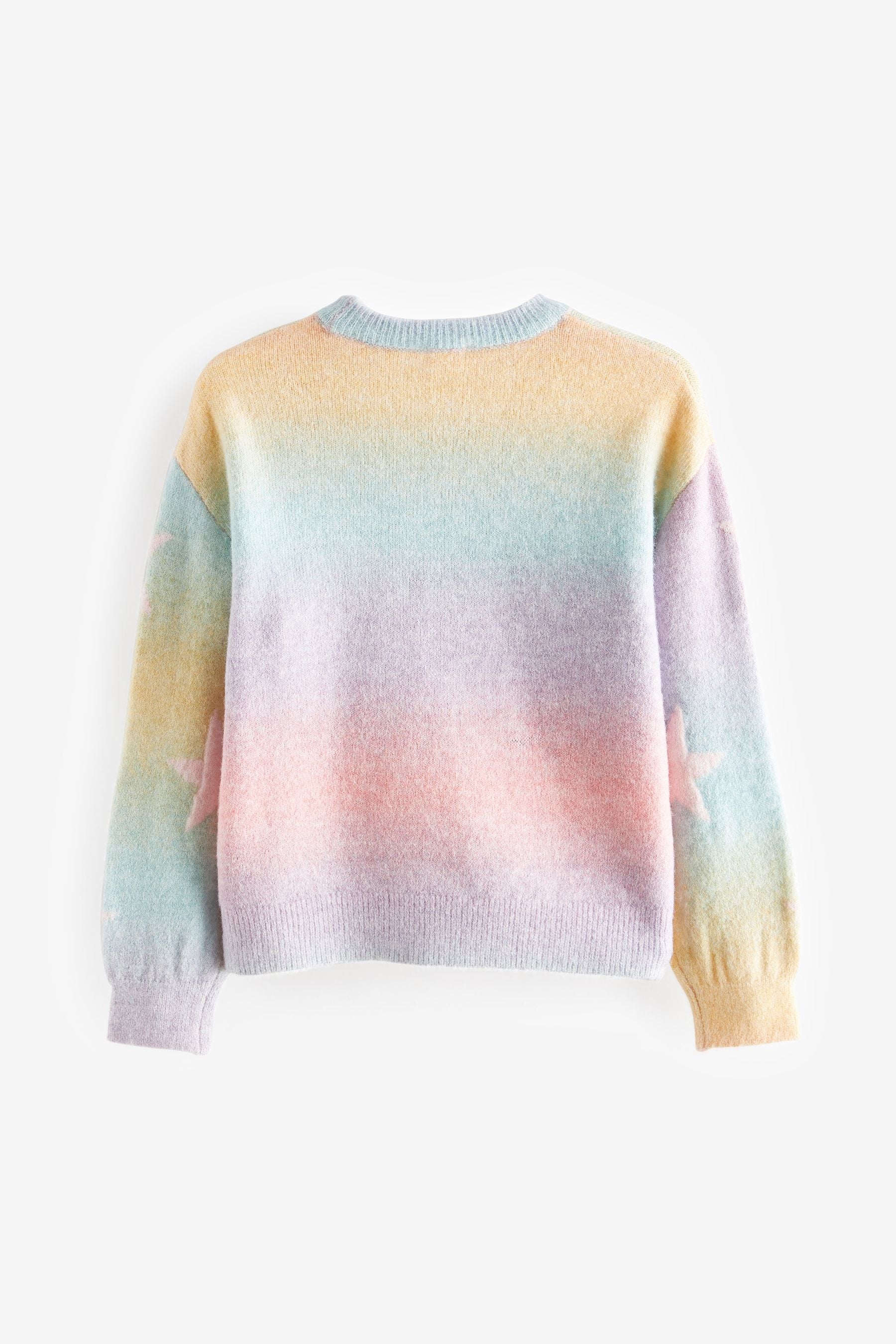 Rainbow Knitted Jumper (3-16yrs)