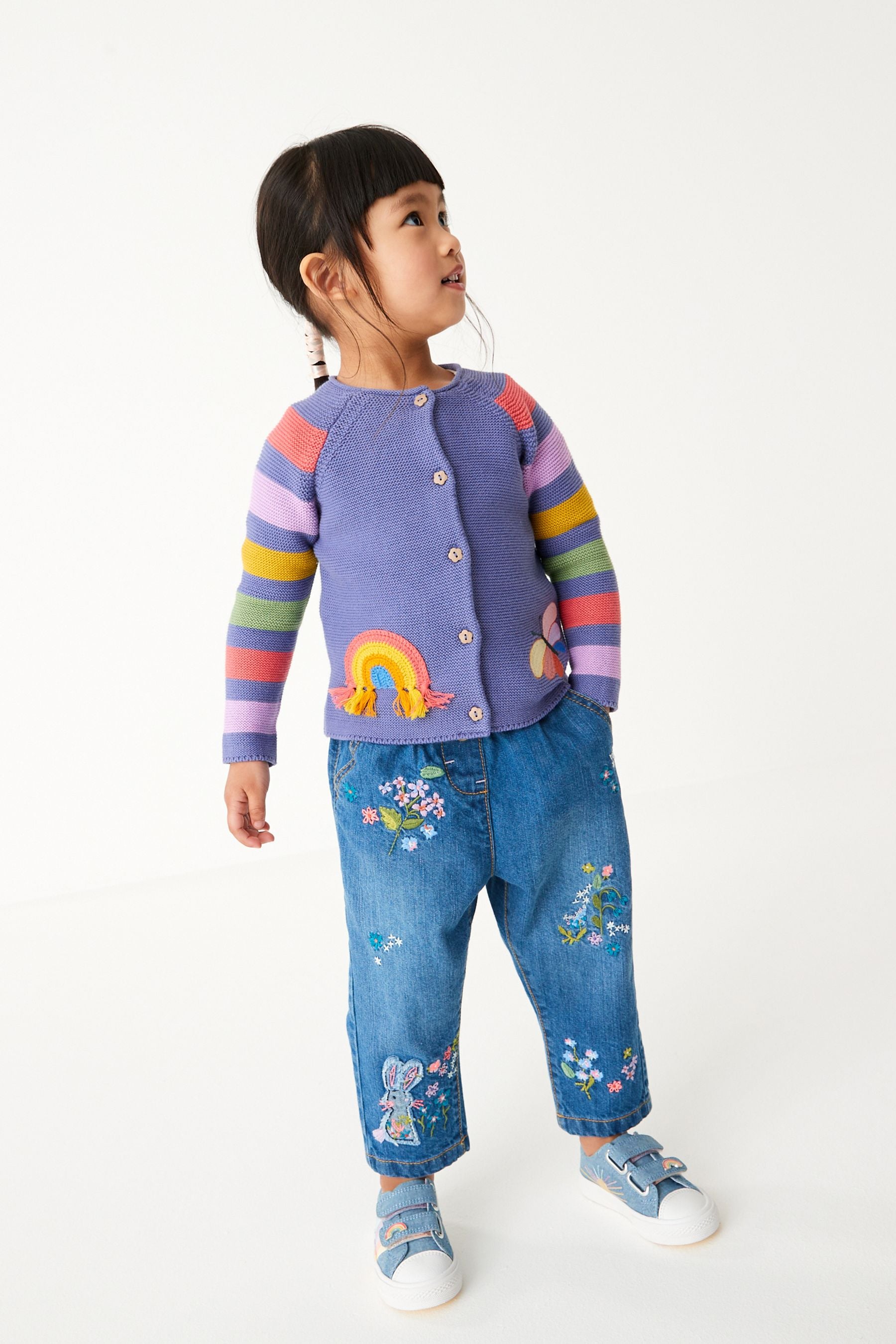 Blue Character Cardigan (3mths-7yrs)