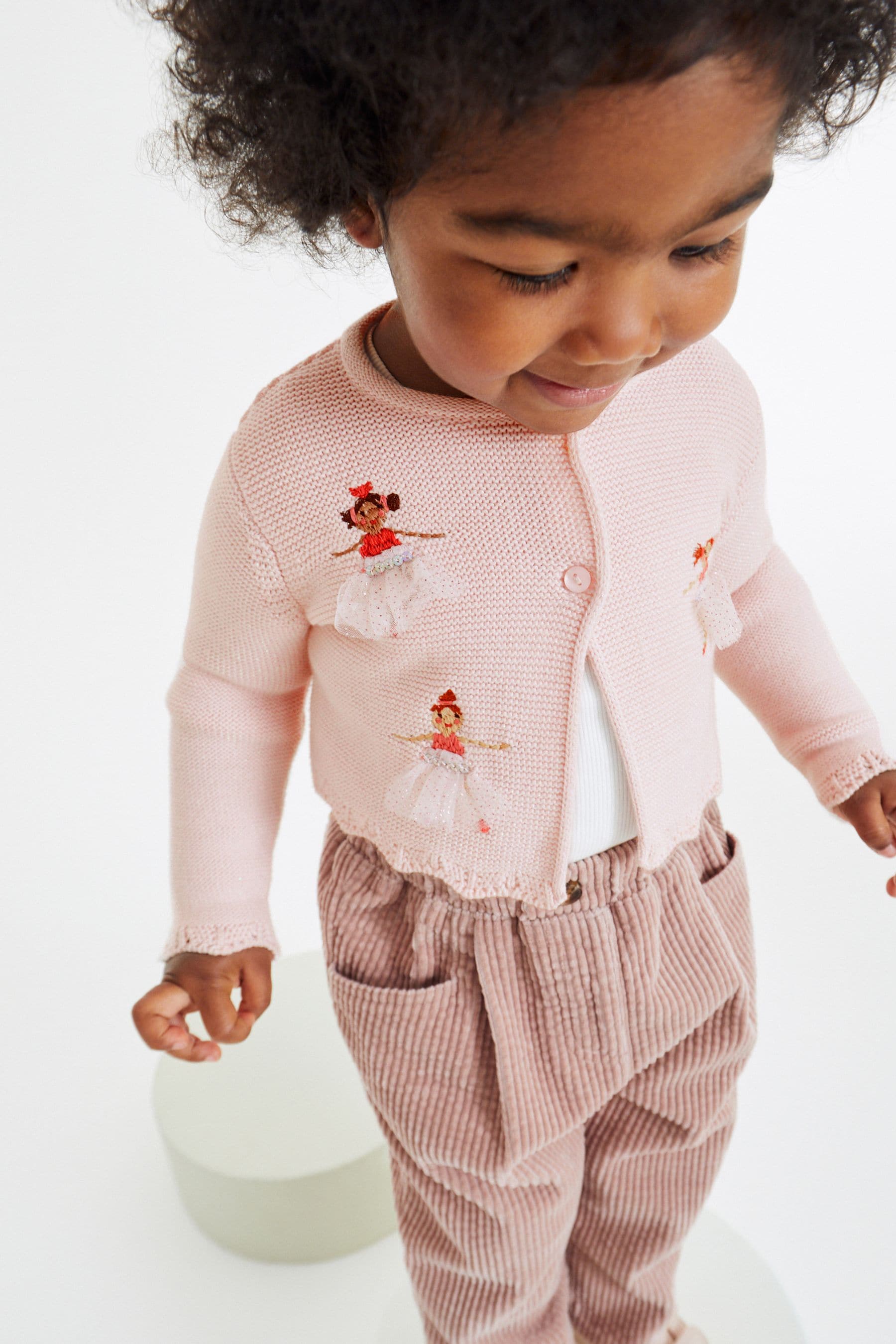 Pink Sparkle Cardigan (3mths-7yrs)