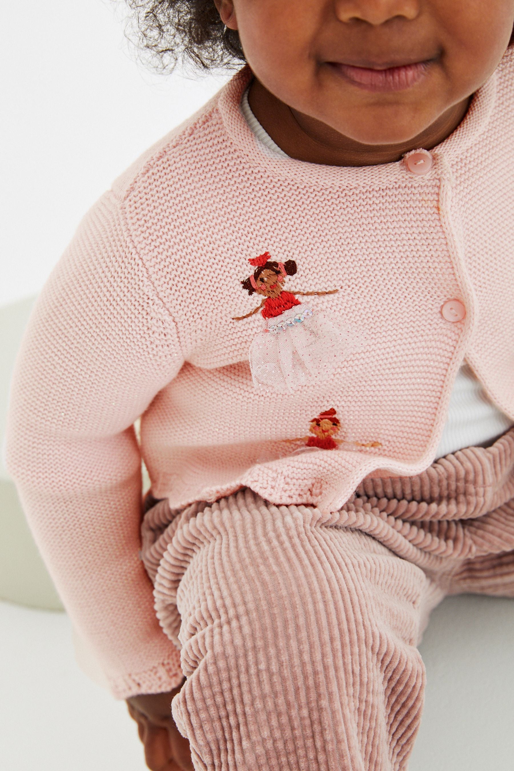 Pink Sparkle Cardigan (3mths-7yrs)