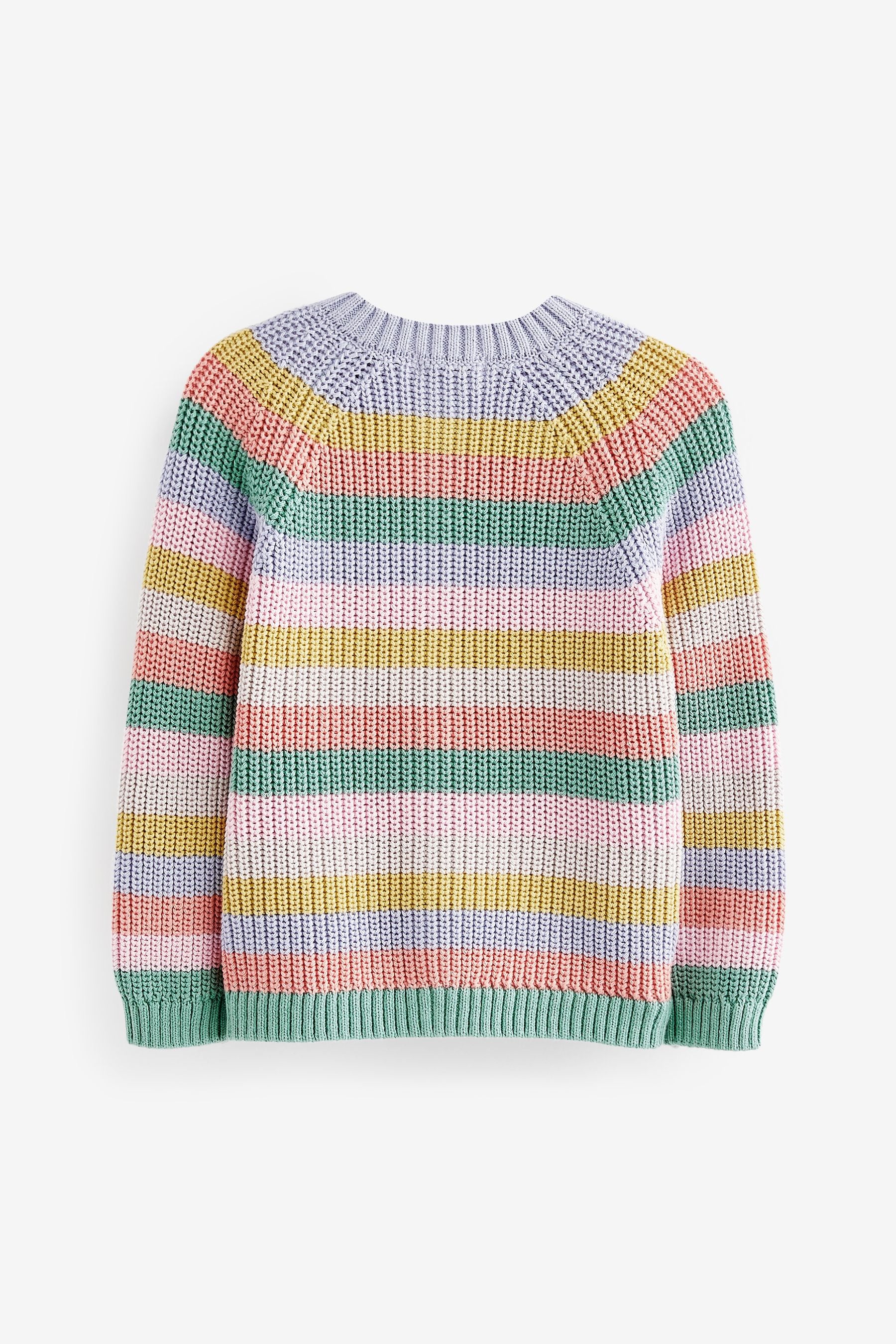 Pastel Rainbow Stipe Cardigan (3mths-7yrs)