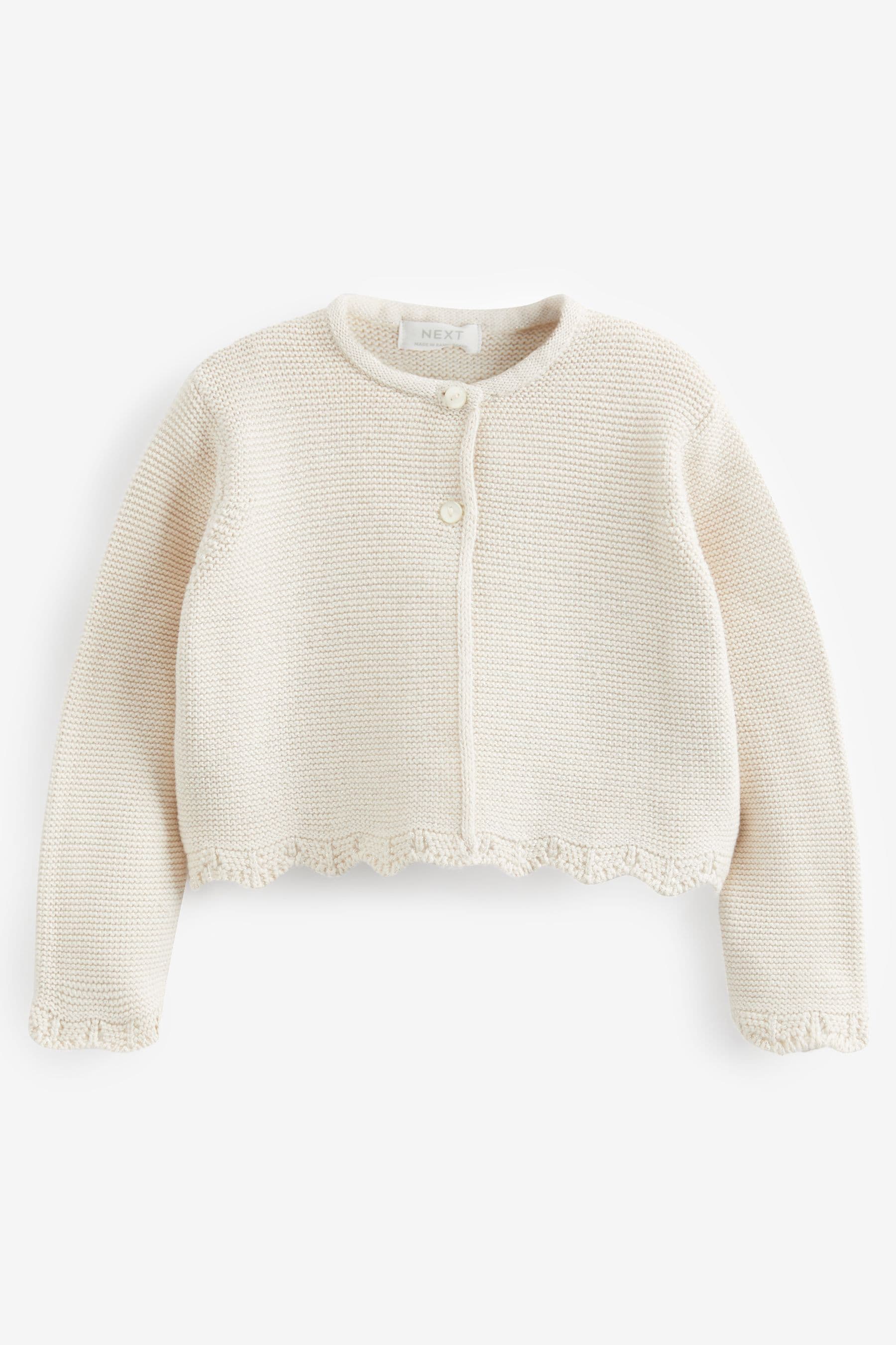 Ecru Marl Sparkle Cardigan (3mths-7yrs)