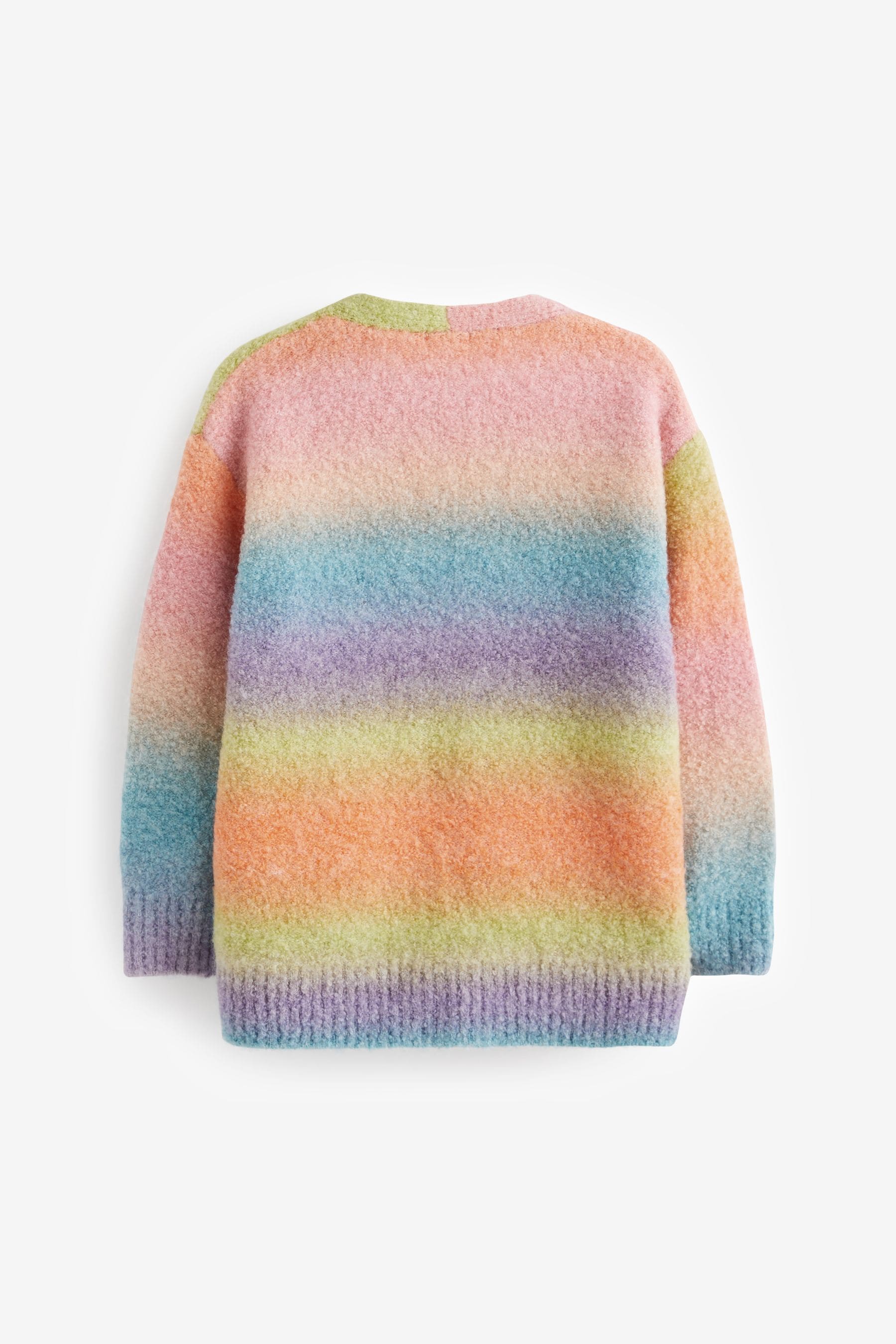 Rainbow Long Cosy Cardigan (3-16yrs)