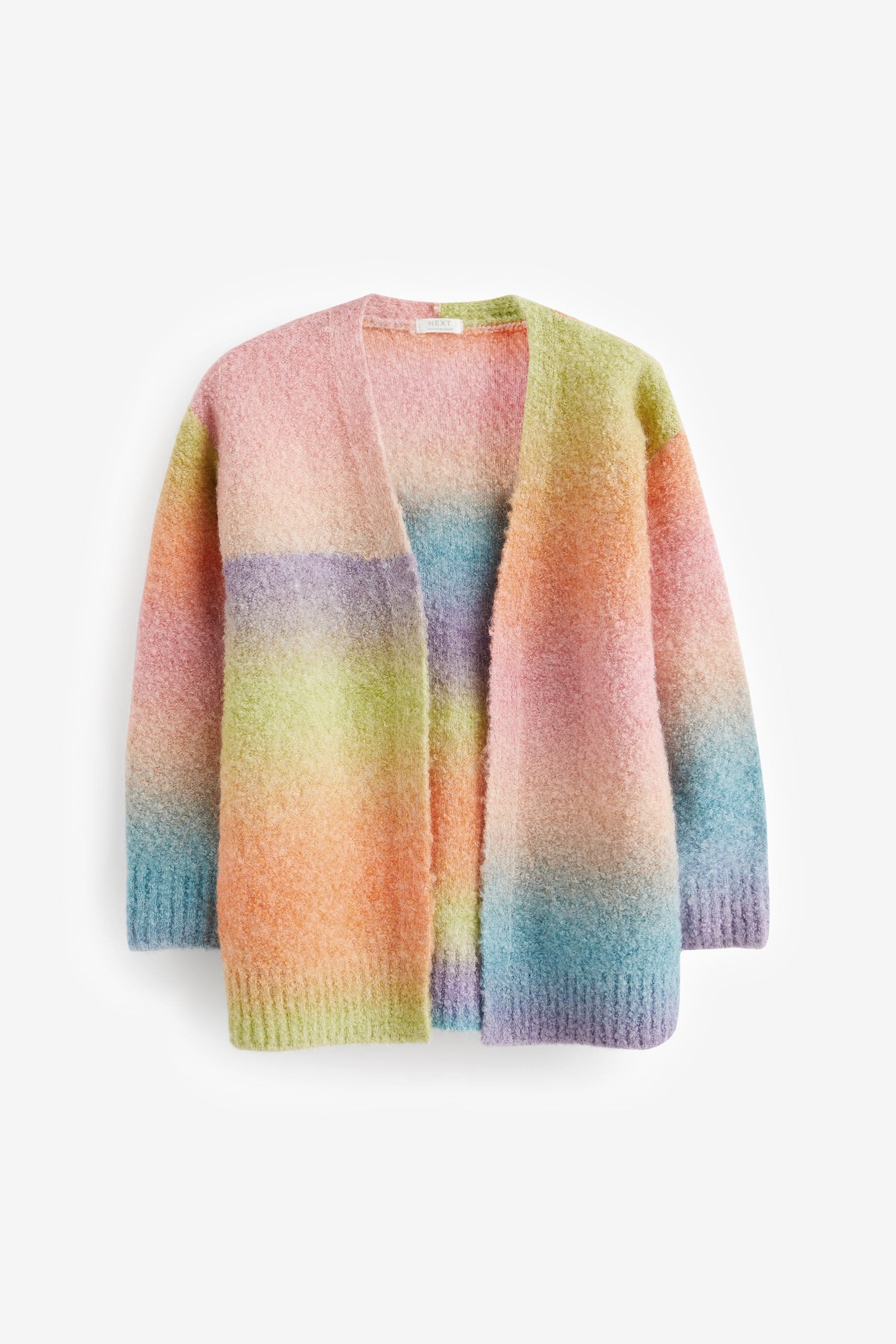 Rainbow Long Cosy Cardigan (3-16yrs)