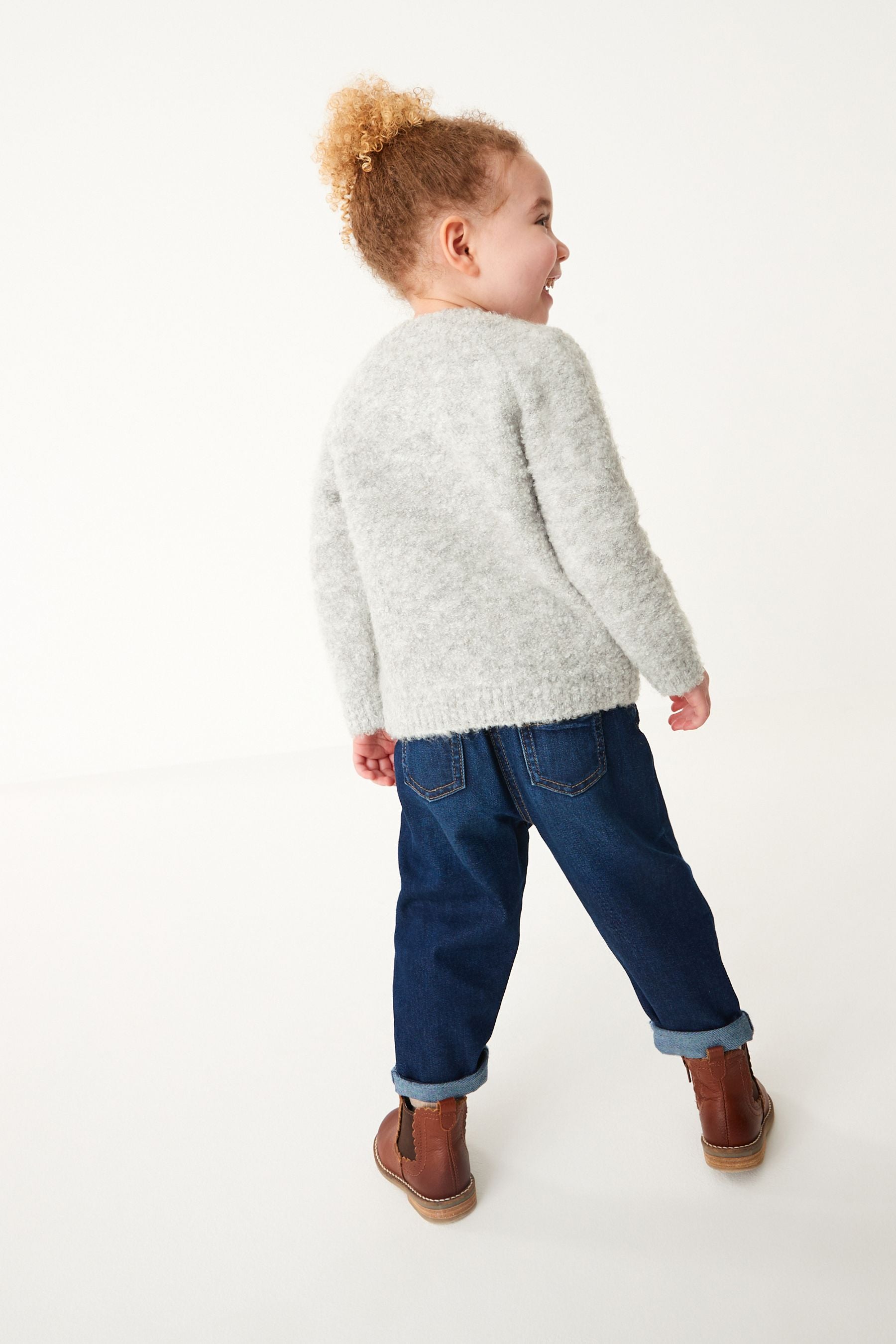 Grey Cosy Cardigan (12mths-7yrs)