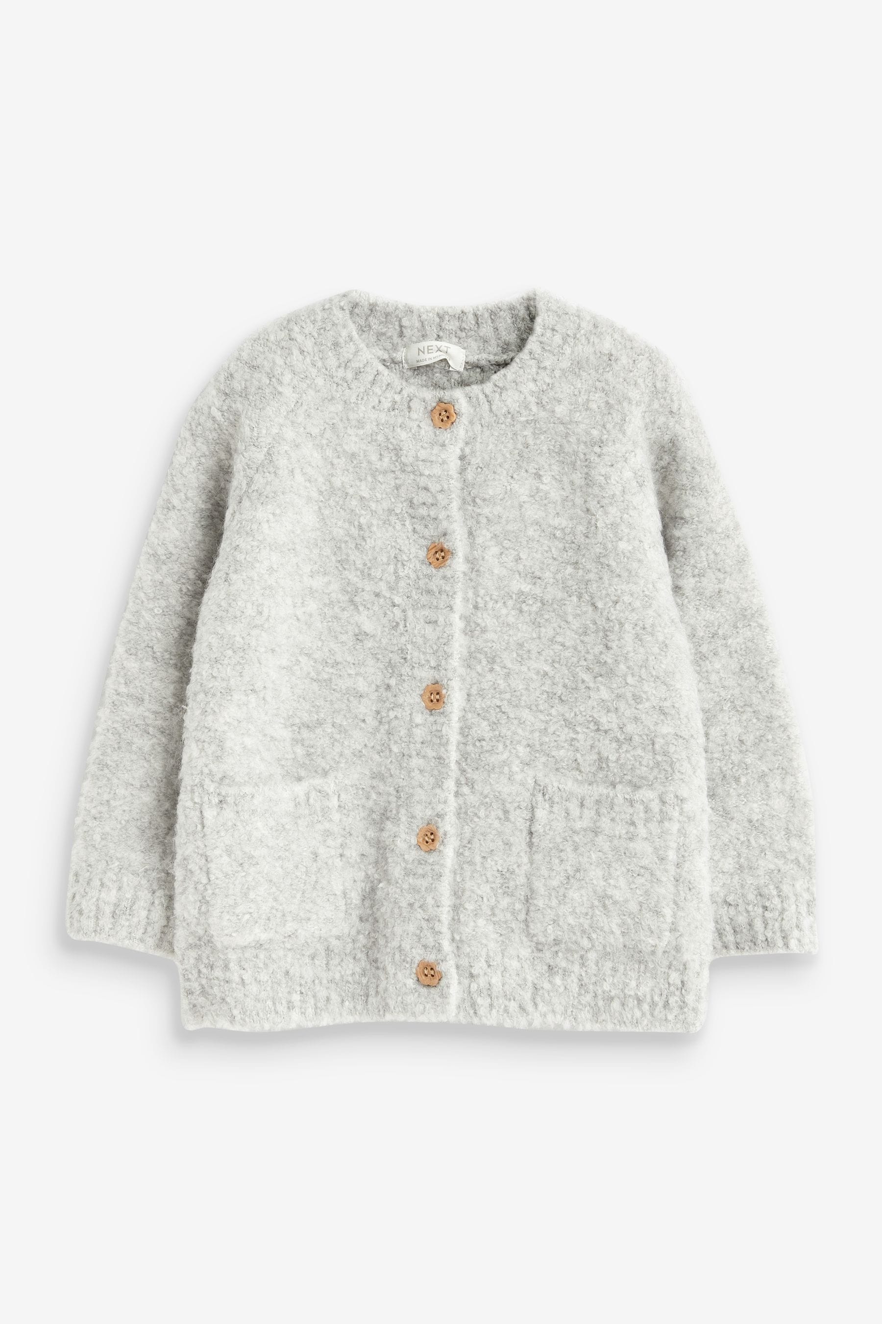 Grey Cosy Cardigan (12mths-7yrs)