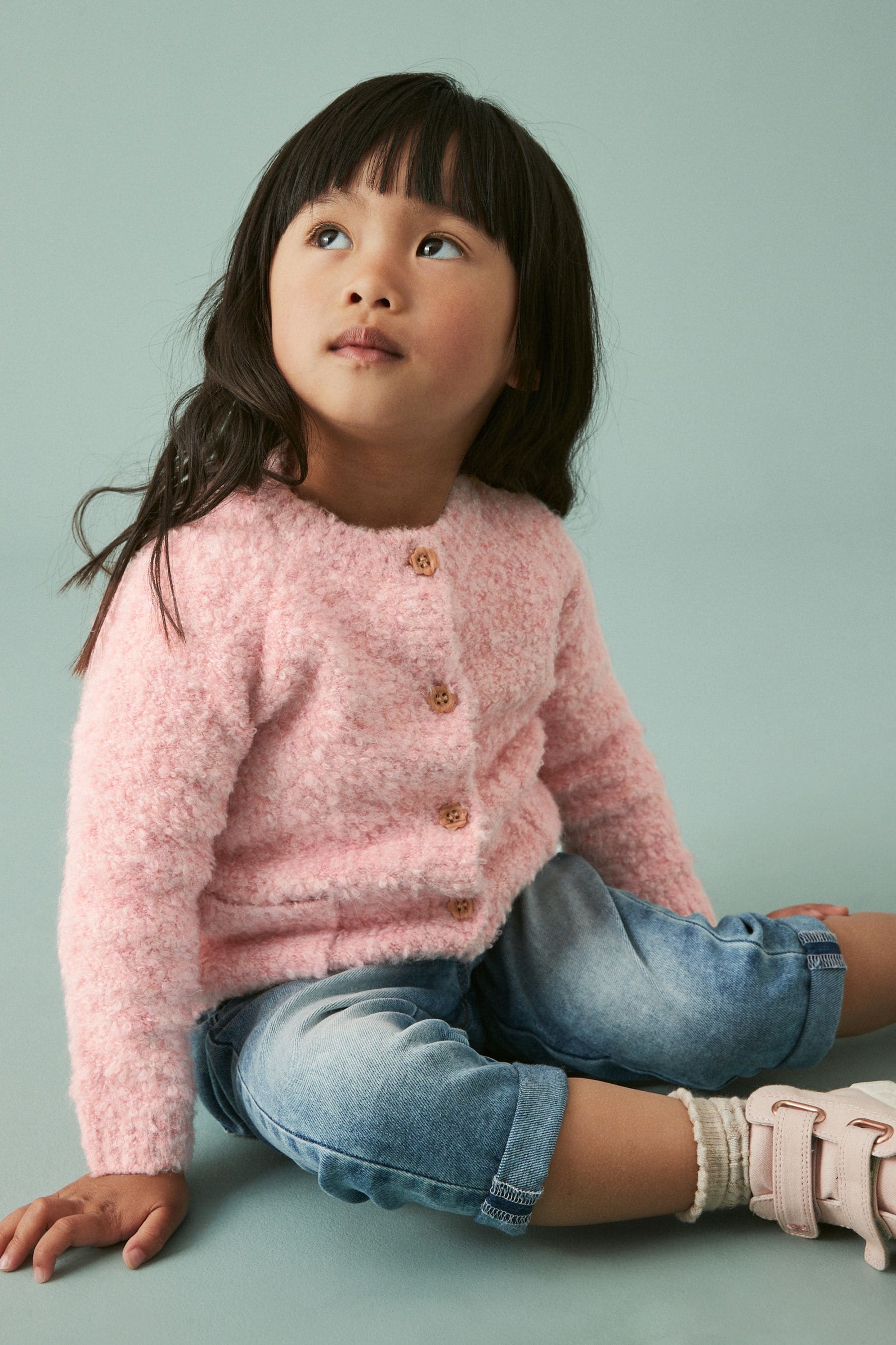 Pink Cosy Cardigan (12mths-7yrs)