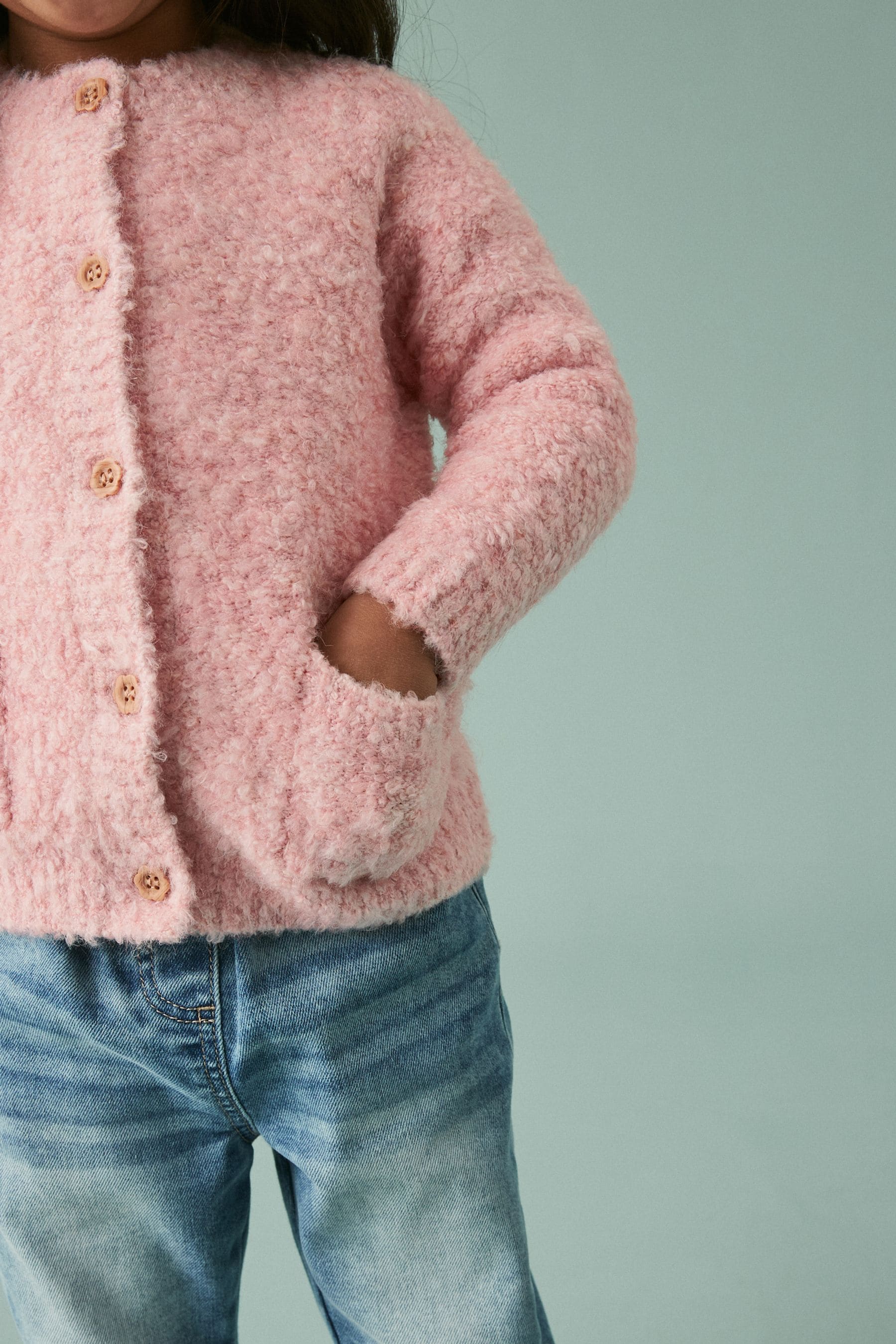 Pink Cosy Cardigan (12mths-7yrs)