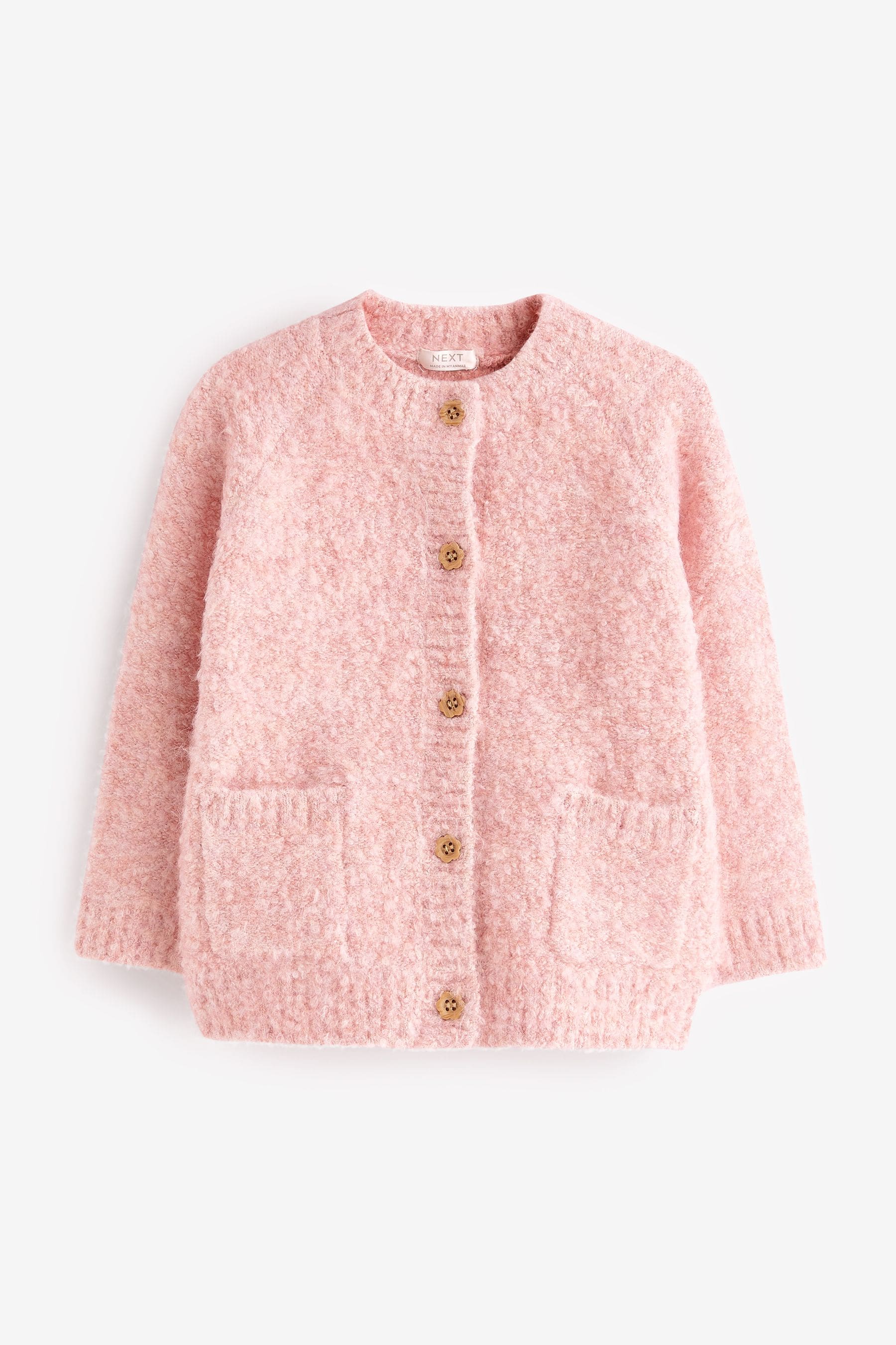 Pink Cosy Cardigan (12mths-7yrs)