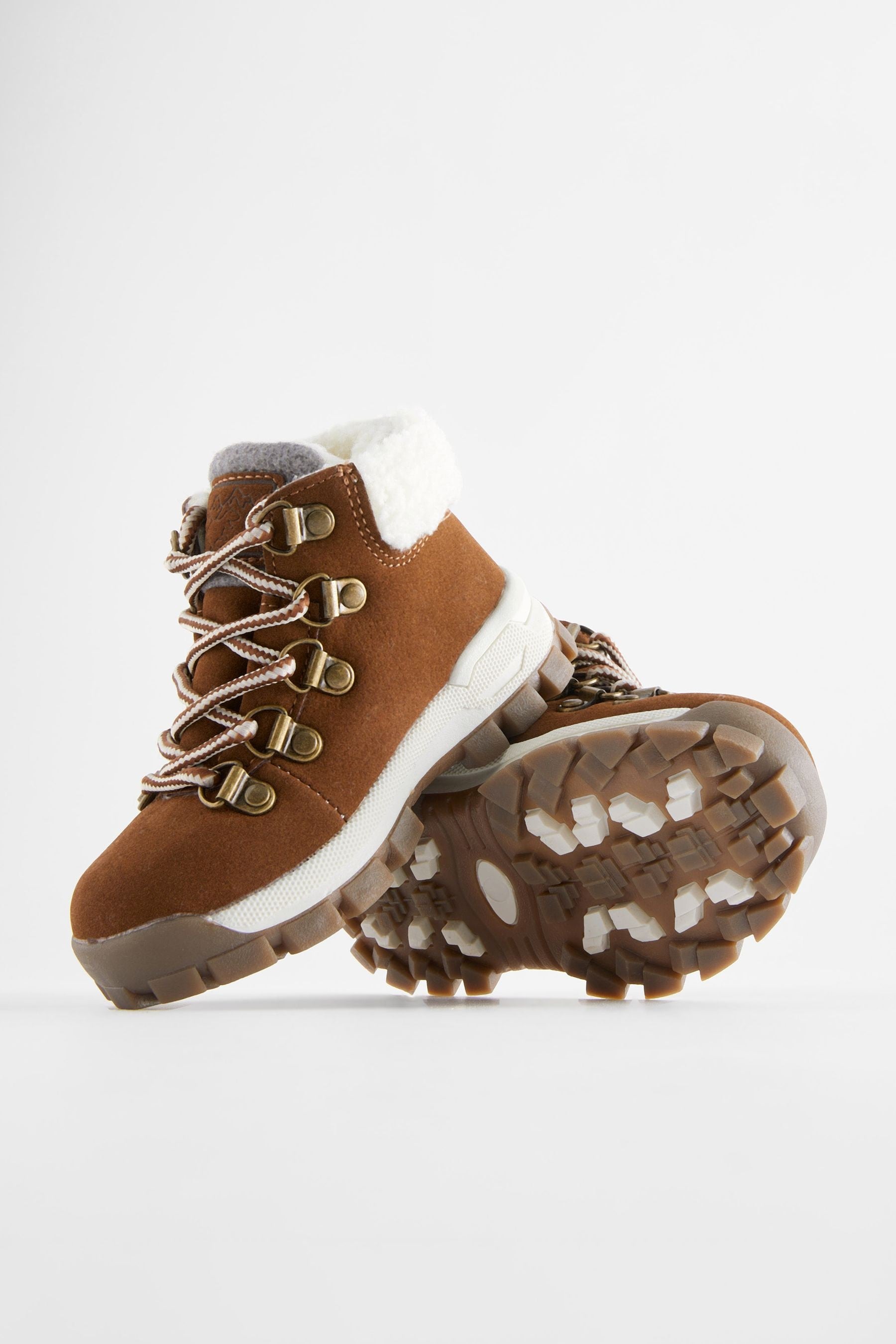 Chocolate Brown Thermal Thinsulate™ Lined Hiker Boots