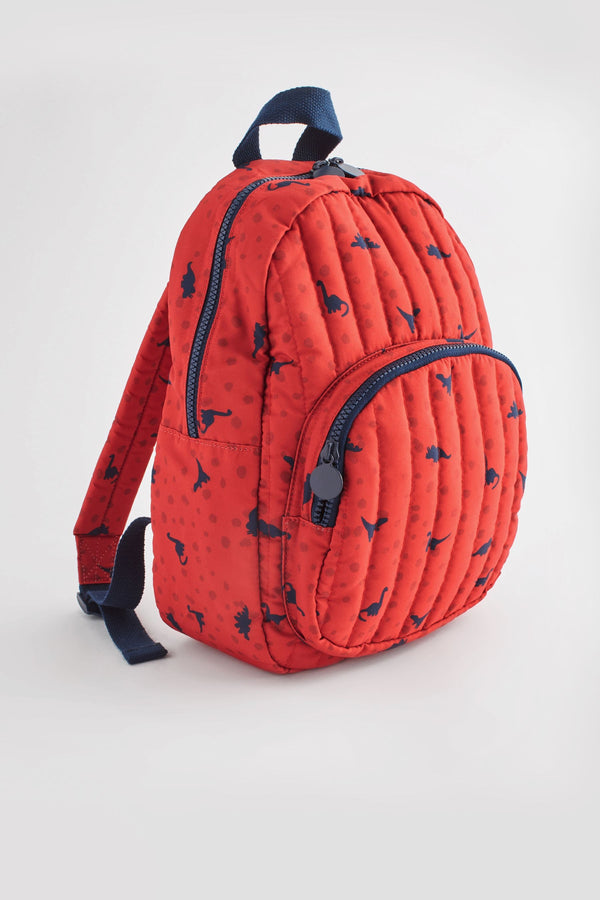 Red Dinosaur Backpack