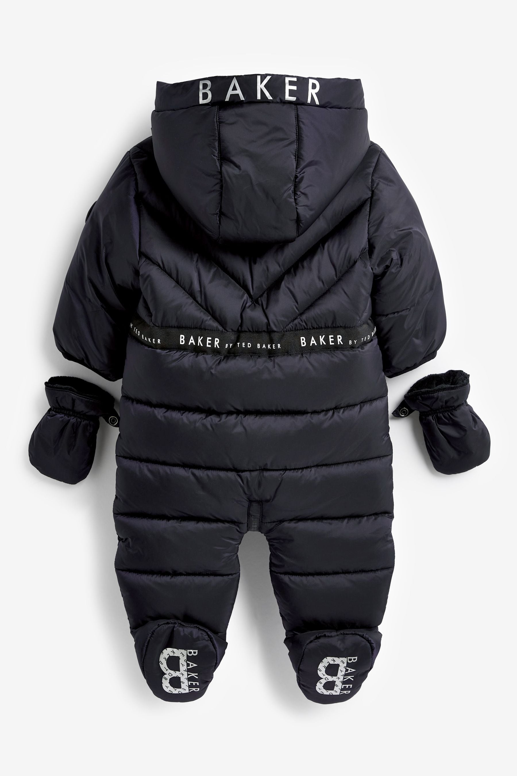 Navy Baker by Ted Baker Shower Resistant Blue Snowsuit