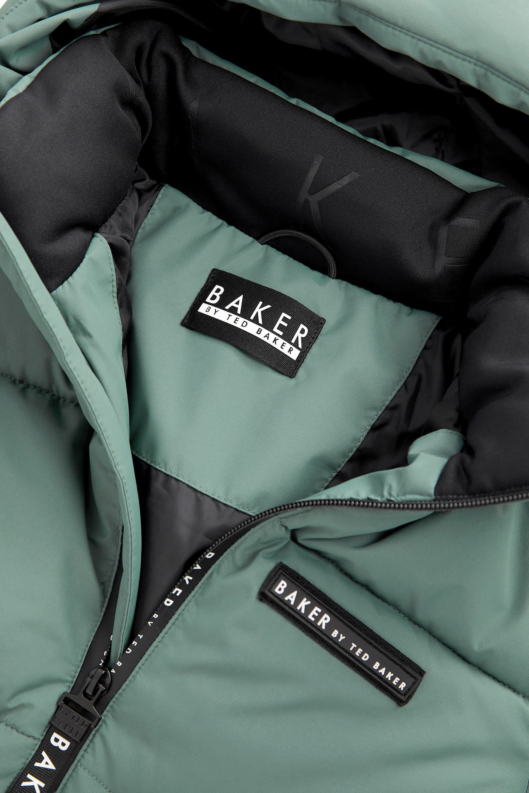 Green Baker by Ted Baker Shower Resistant Padded Coat