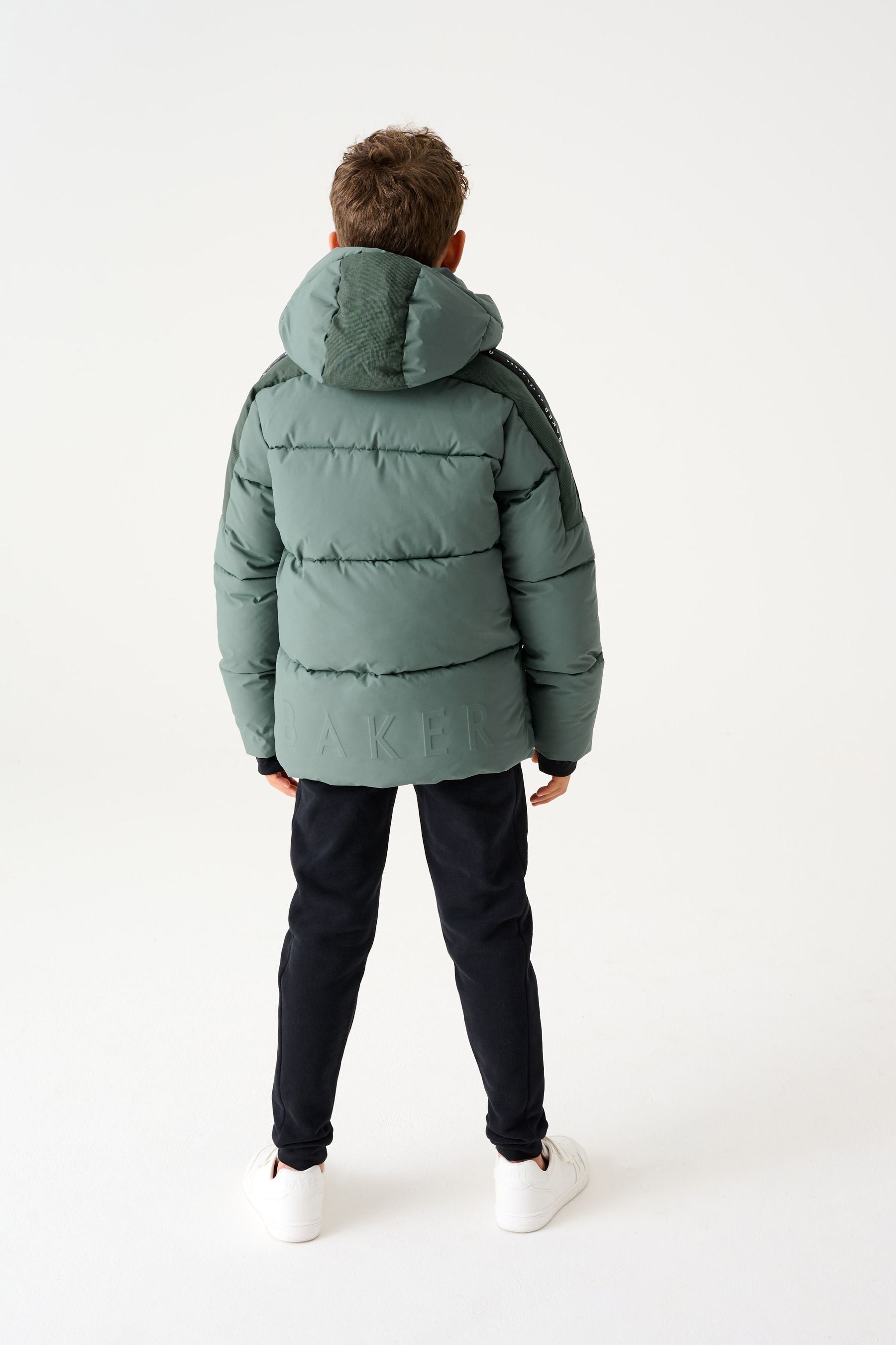 Green Baker by Ted Baker Shower Resistant Padded Coat