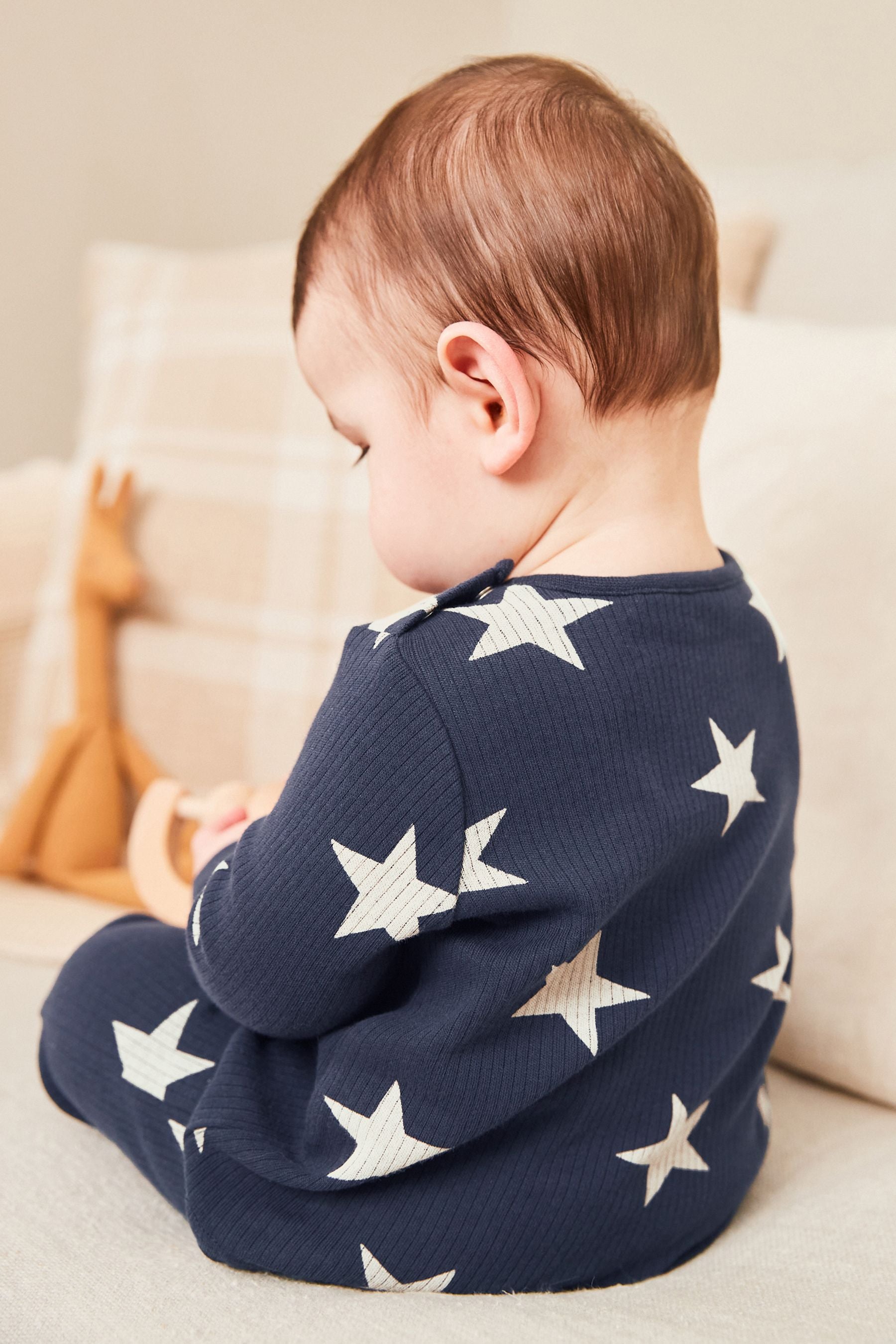 Navy Baby T-Shirt And Leggings 2 Piece Set