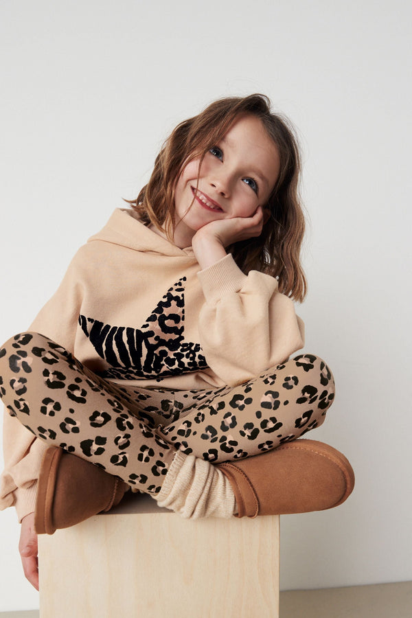 Animal Star Hoodie And Leggings Set (3-16yrs)