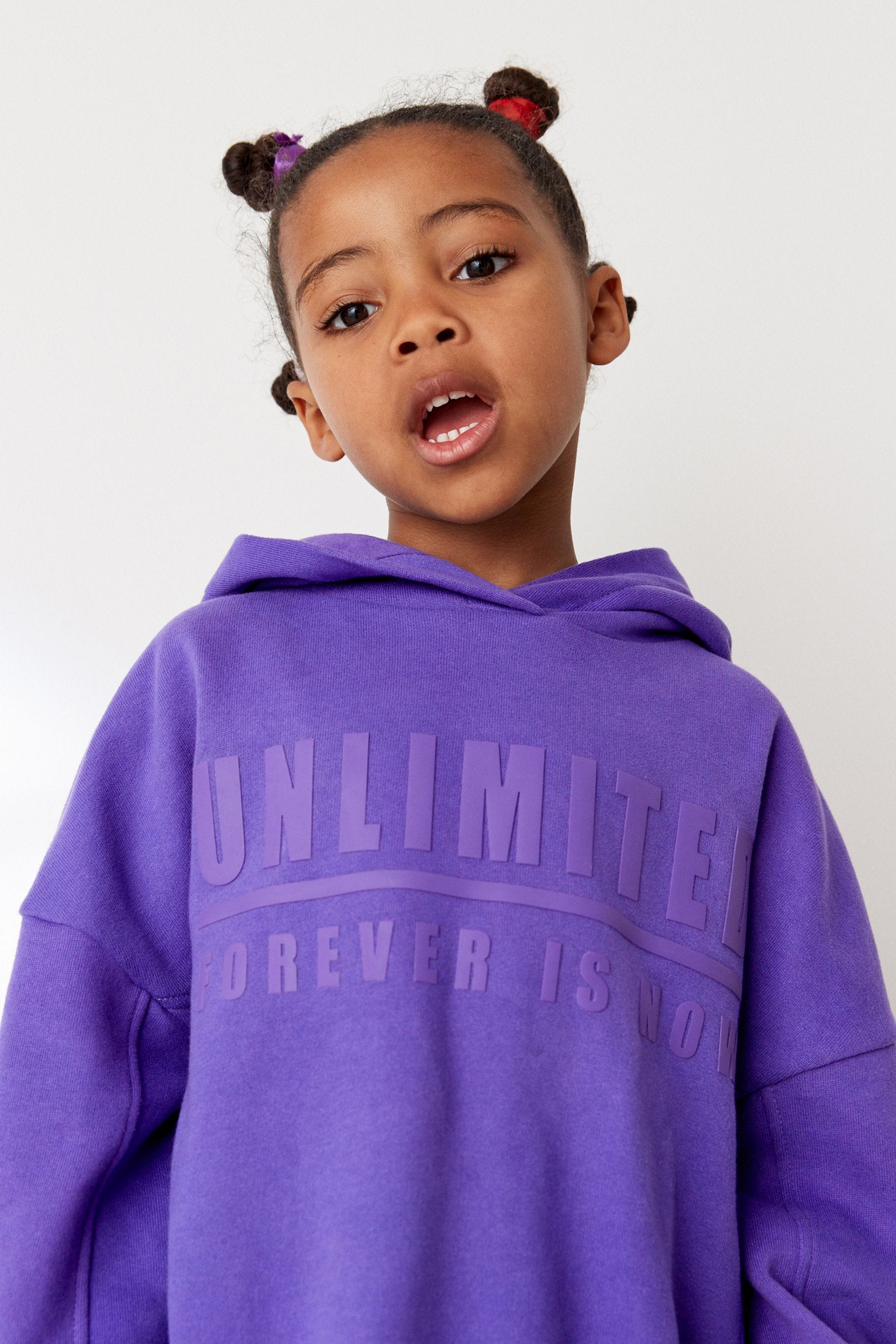 Purple Graphic Hoodie and Legging Set (3-16yrs)