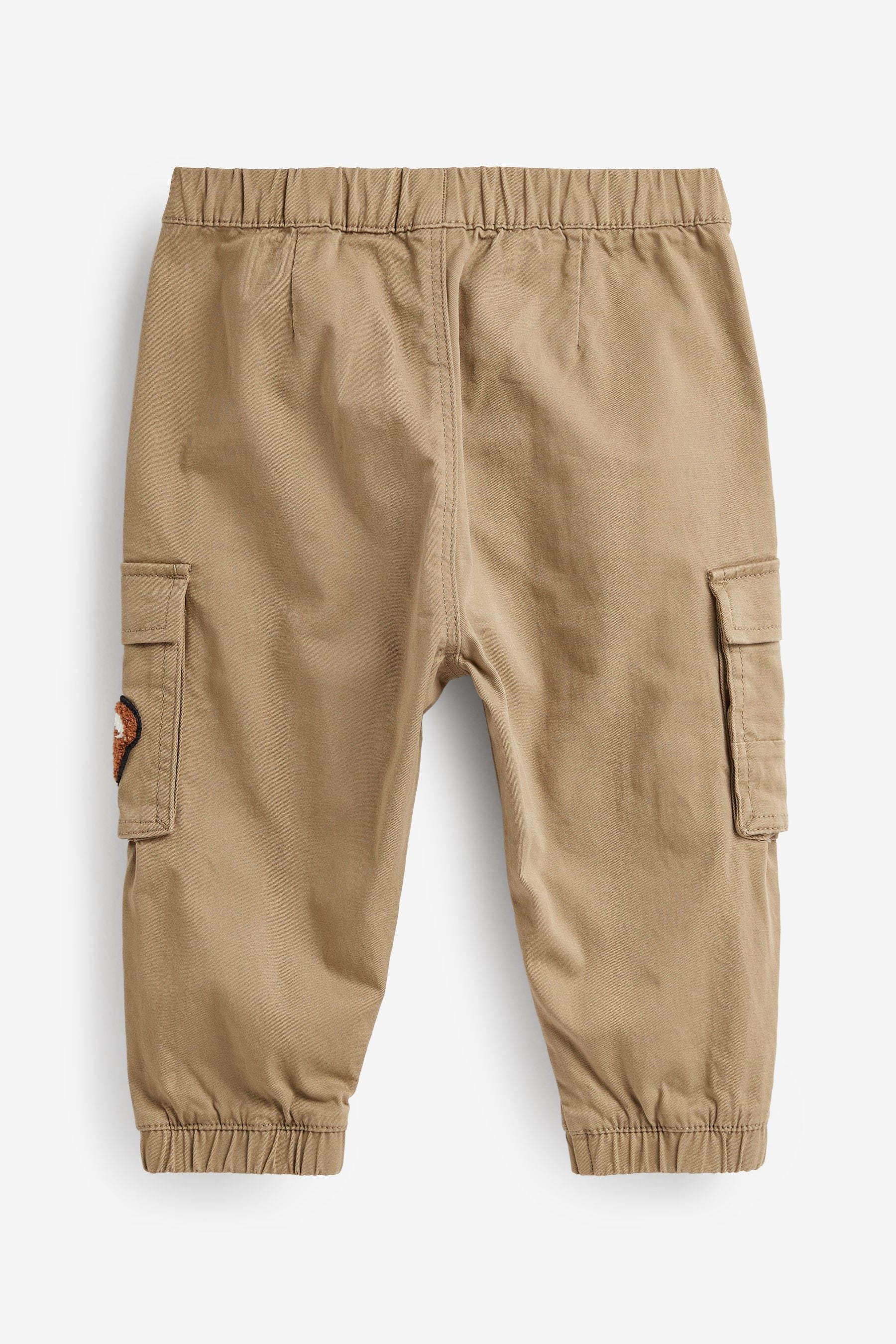 Tan Brown Bear Cargo Trousers (3mths-7yrs)