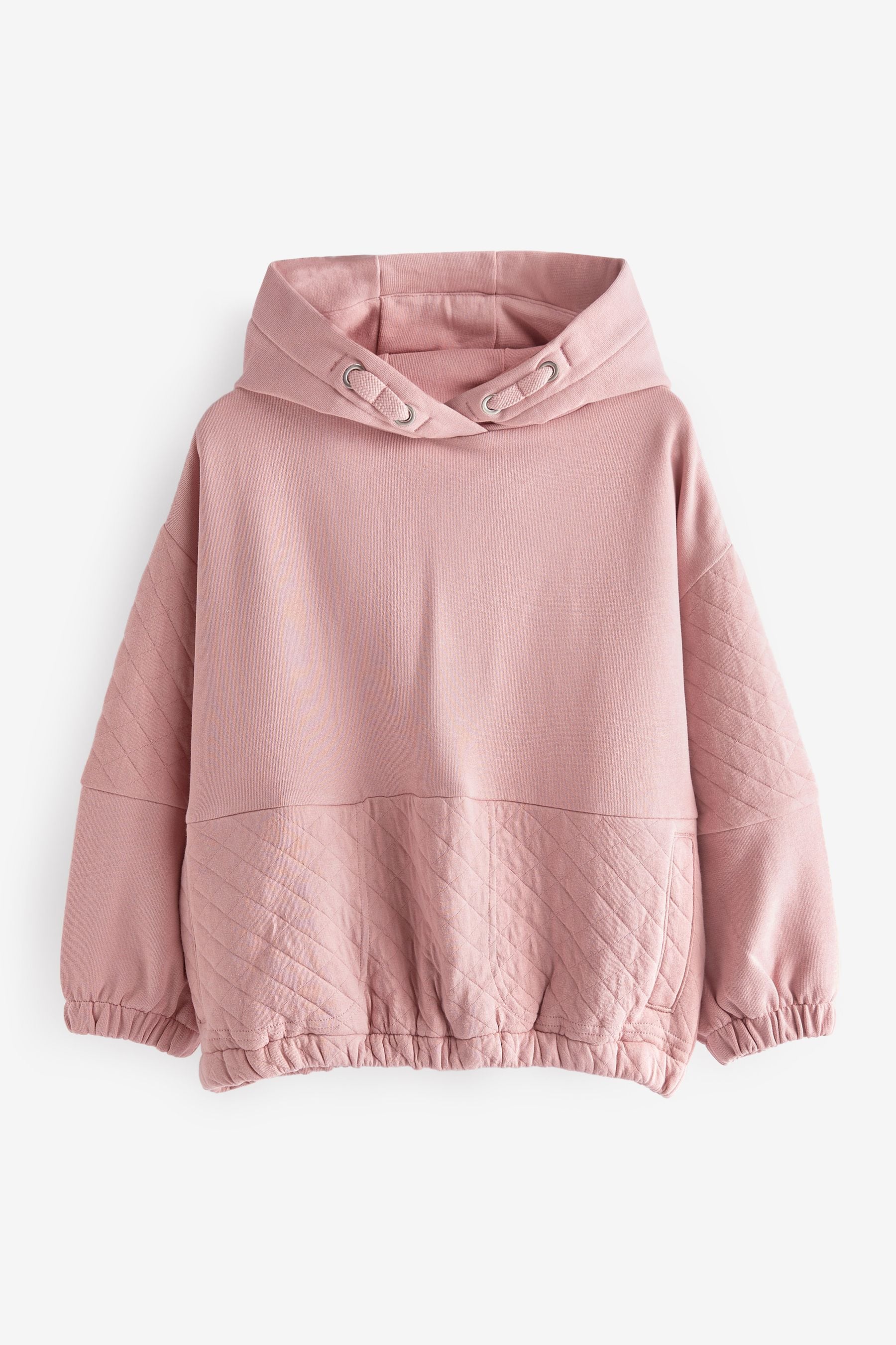 Pink Utility Toggle Hem Hoodie (3-16yrs)