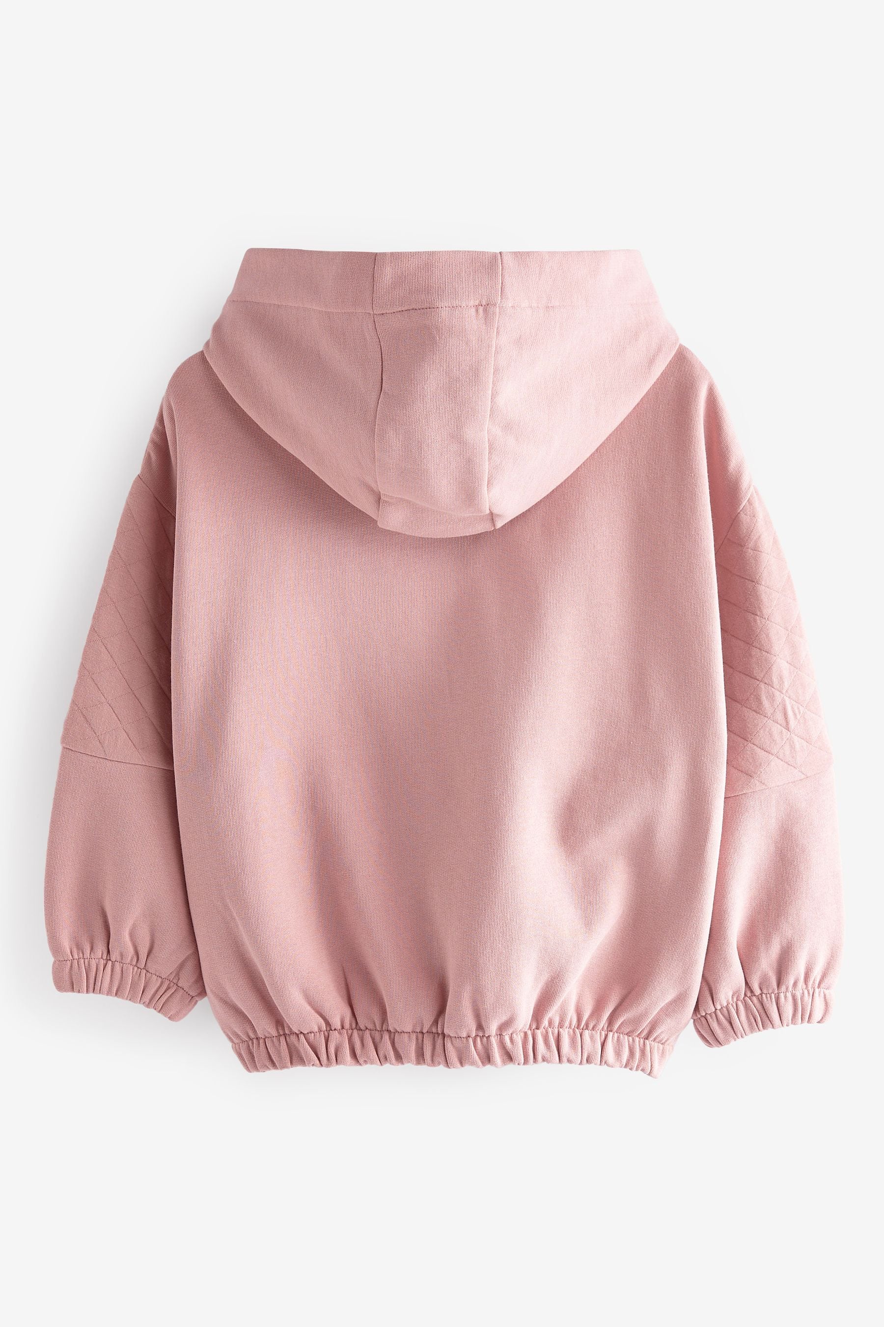 Pink Utility Toggle Hem Hoodie (3-16yrs)