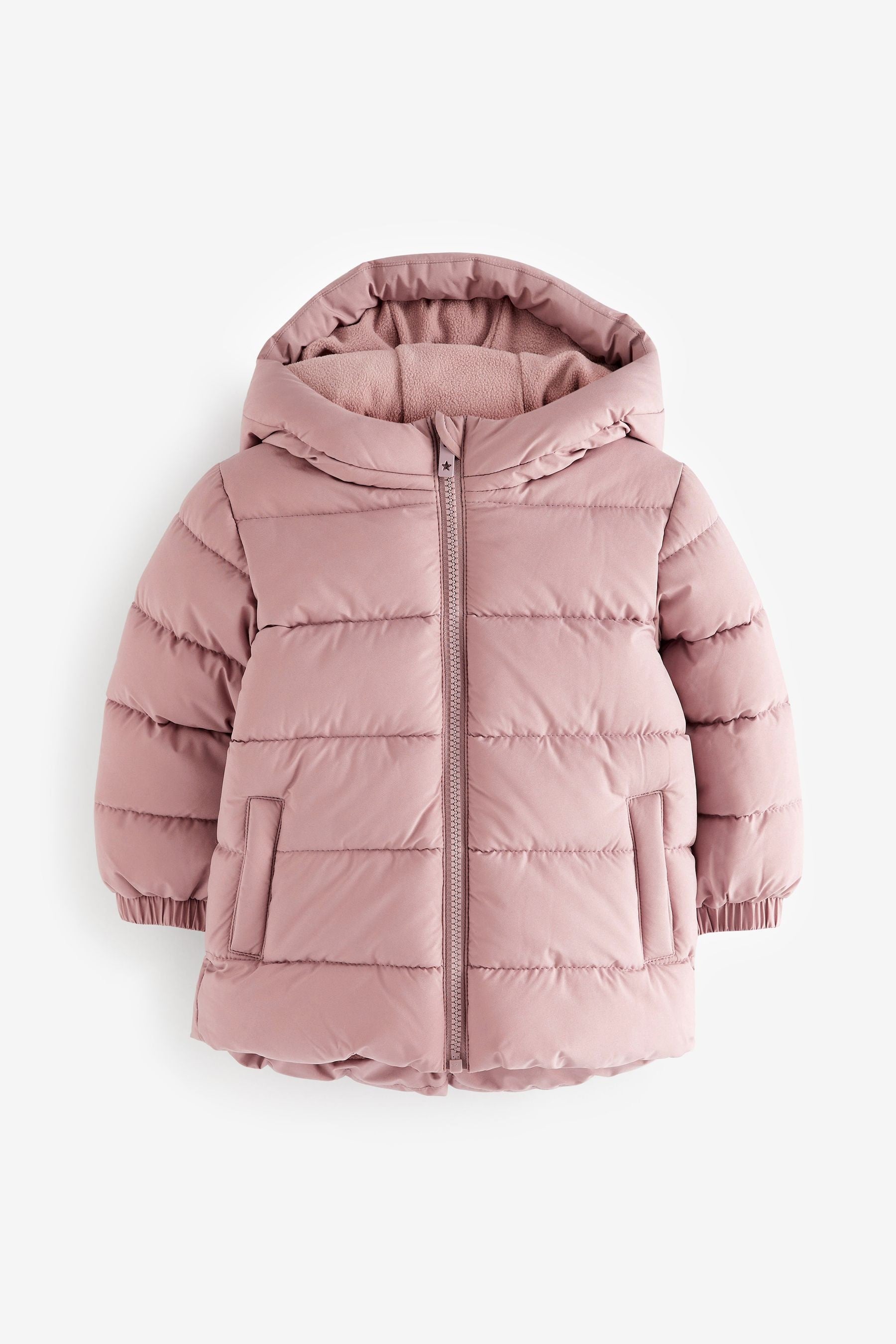 Pink Shower Resistant Padded Coat (3mths-7yrs)