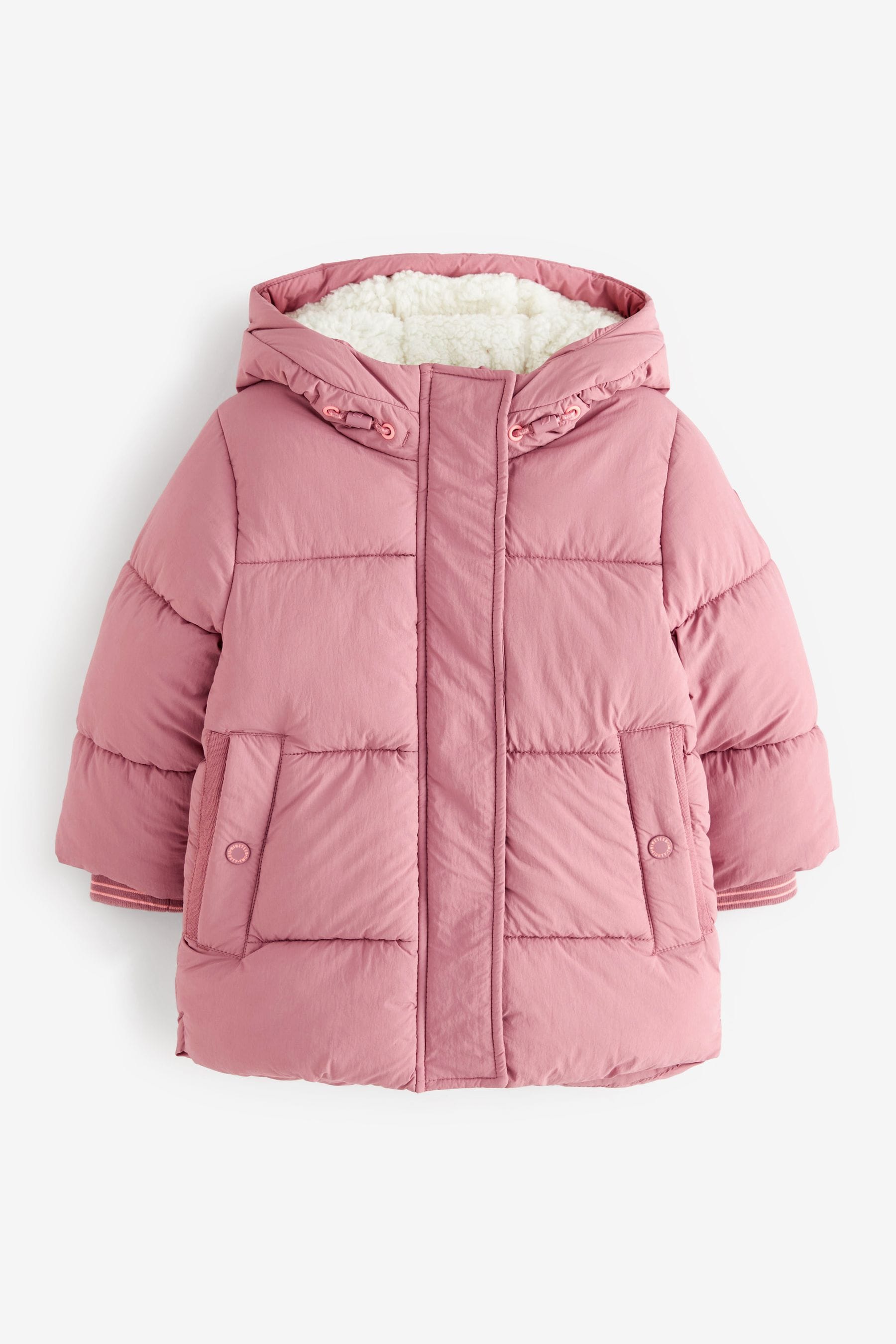 Pink Shower Resistant Padded Coat (3mths-7yrs)