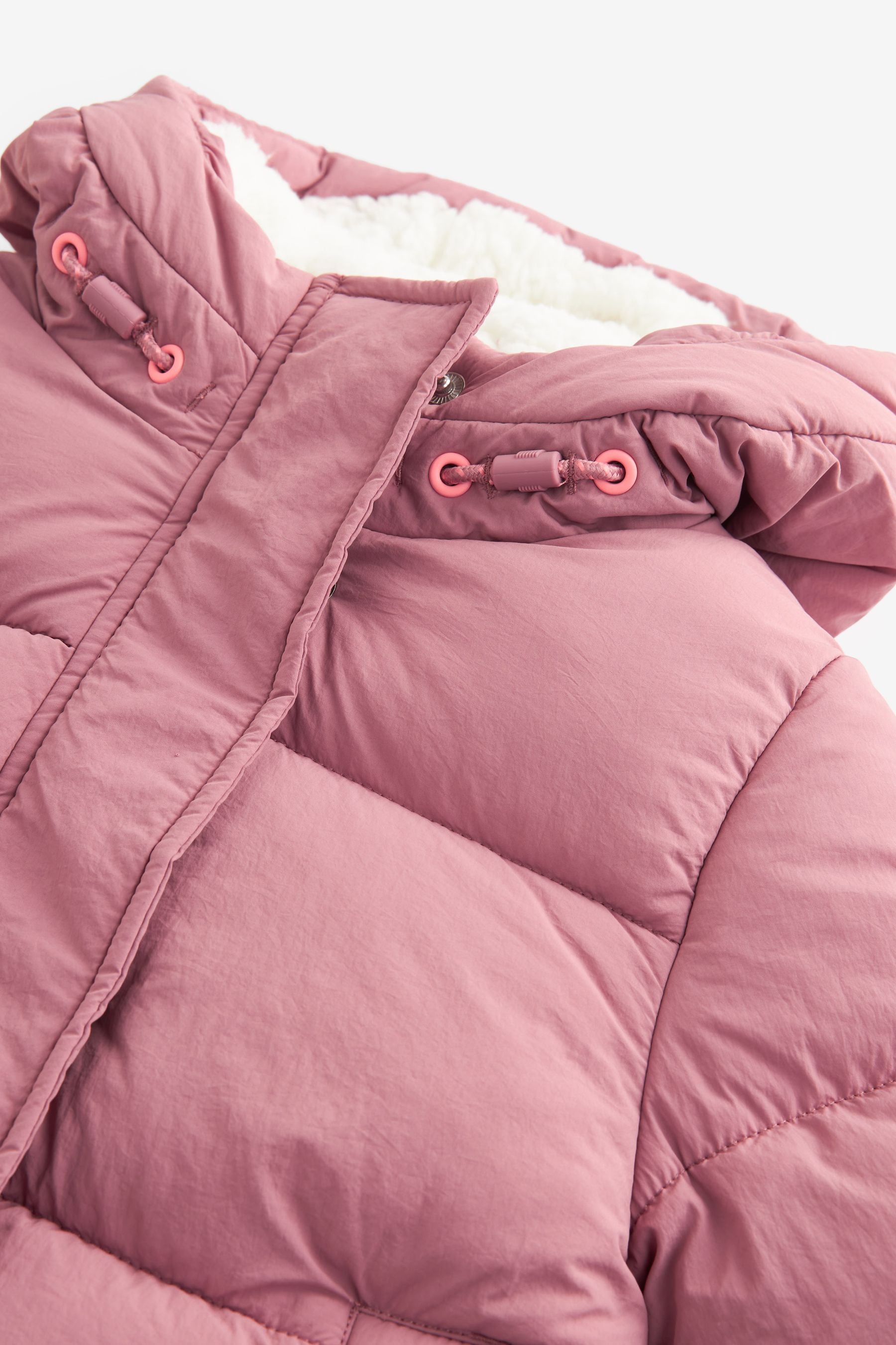 Pink Shower Resistant Padded Coat (3mths-7yrs)