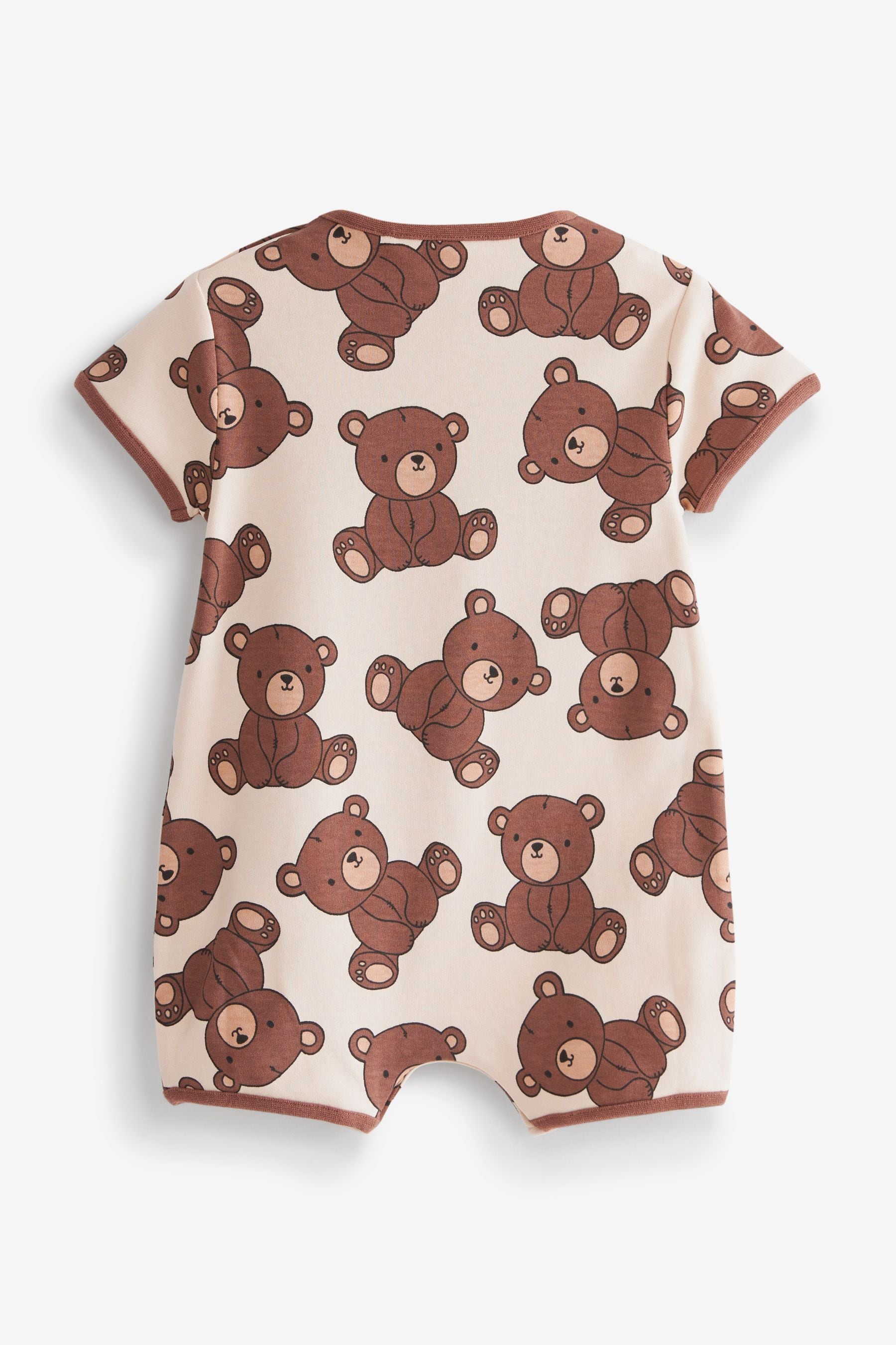 Brown Bear Baby Rompers 2 Pack