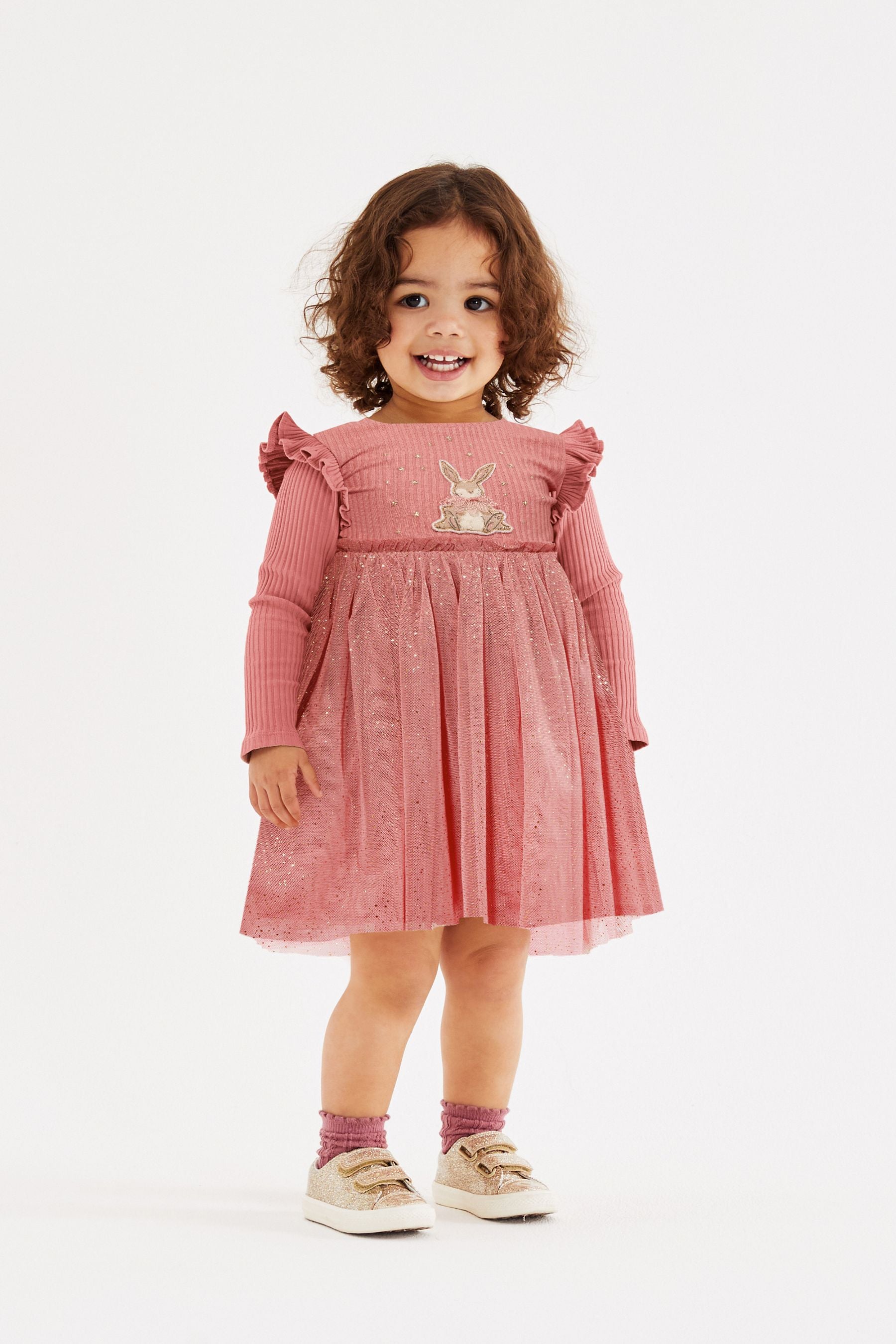 Pink Rabbit Character Tutu Dress (3mths-7yrs)