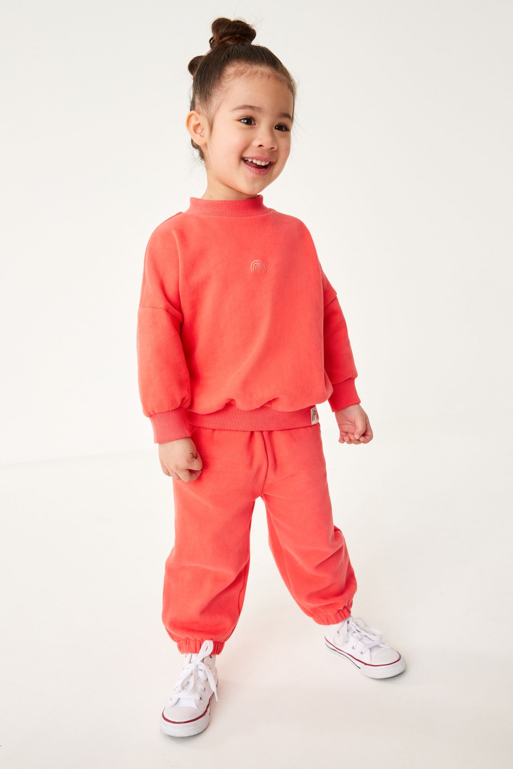 Coral Sweat Top and Jogger Set (3mths-7yrs)