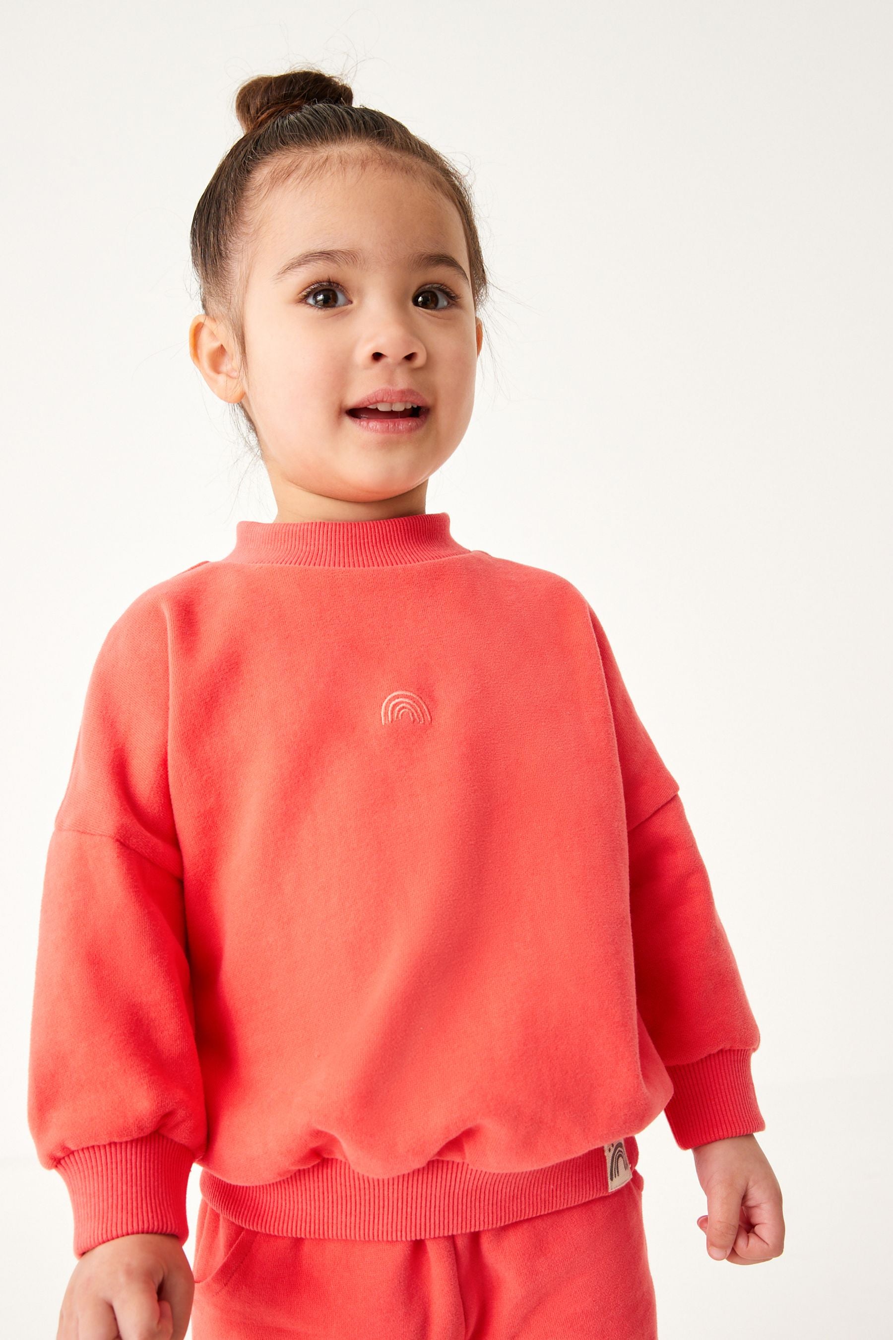 Coral Sweat Top and Jogger Set (3mths-7yrs)