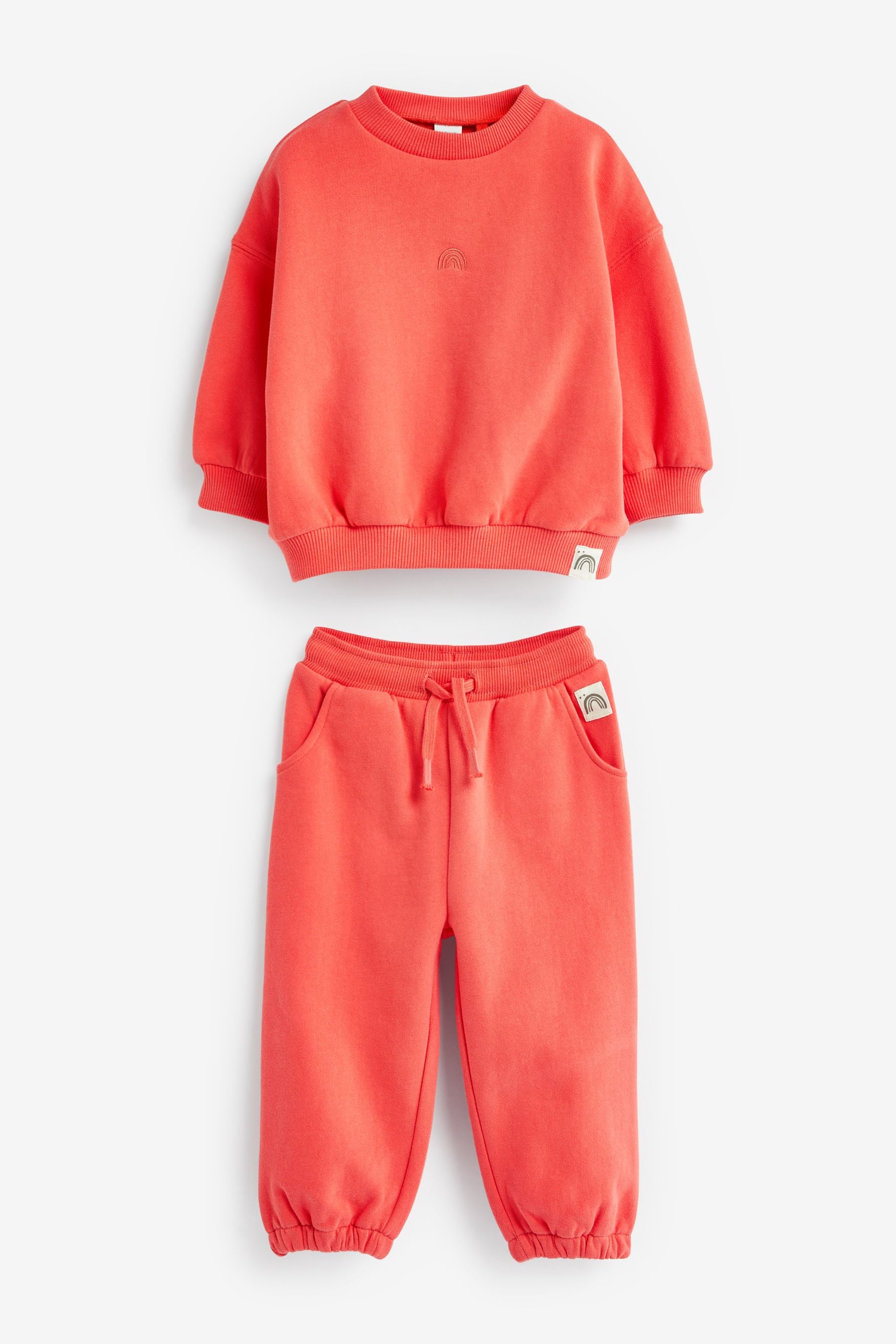 Coral Sweat Top and Jogger Set (3mths-7yrs)