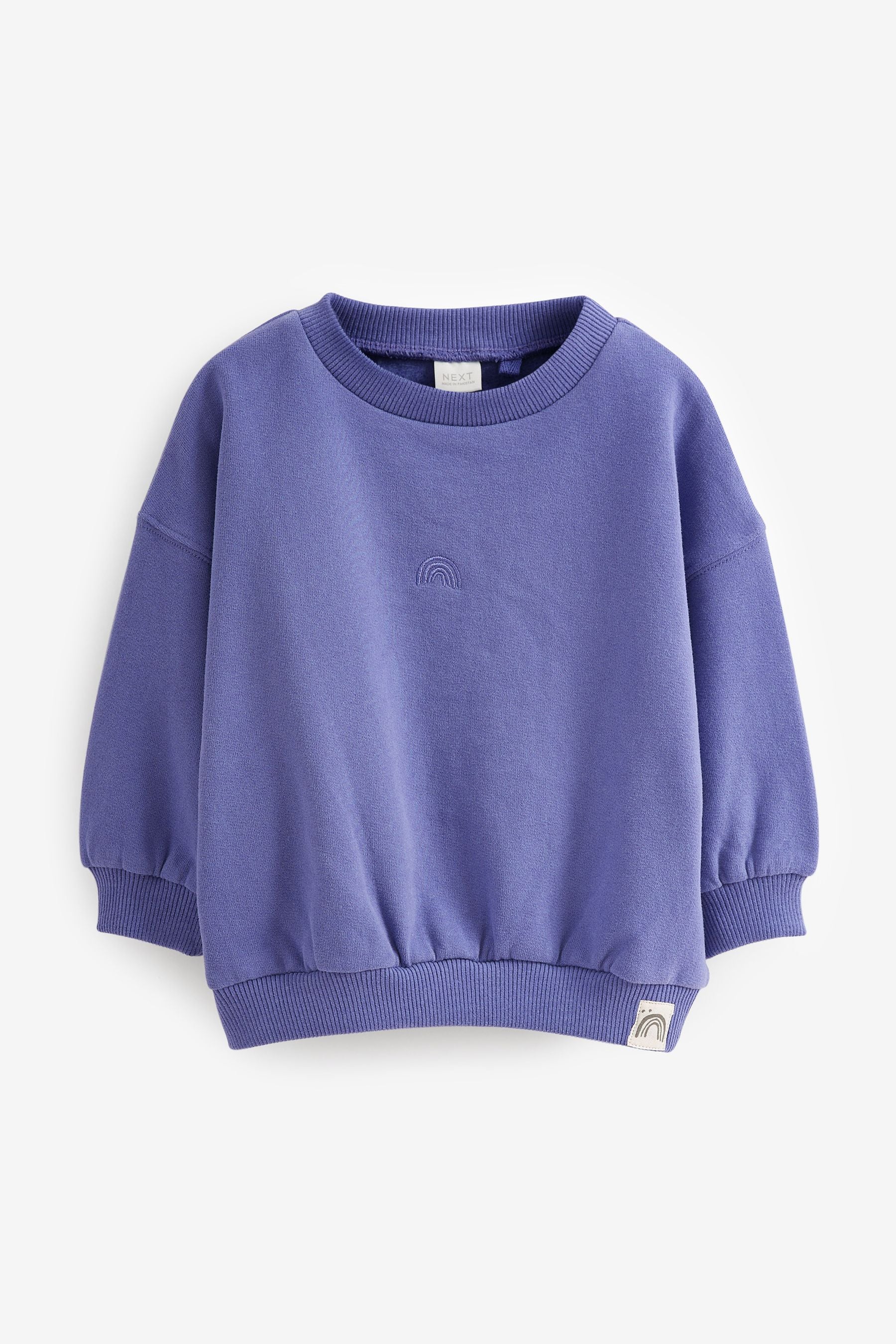 Bright Purple Sweatshirt (3mths-7yrs)