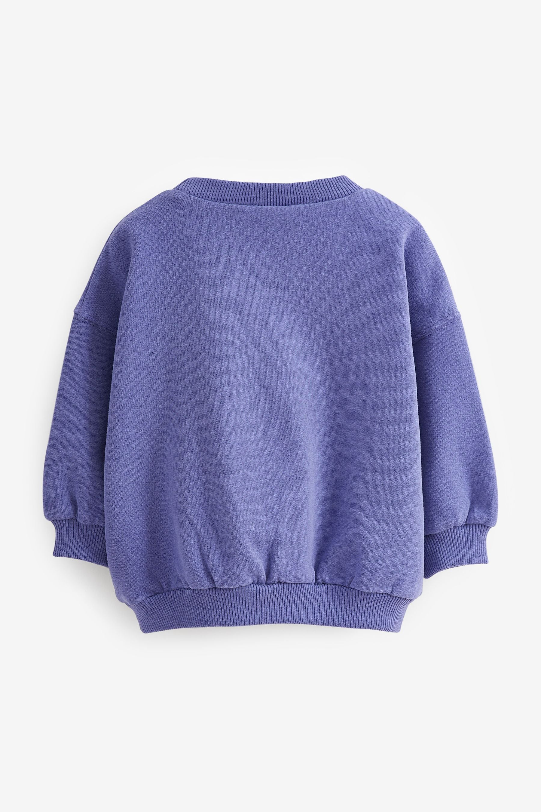 Bright Purple Sweatshirt (3mths-7yrs)