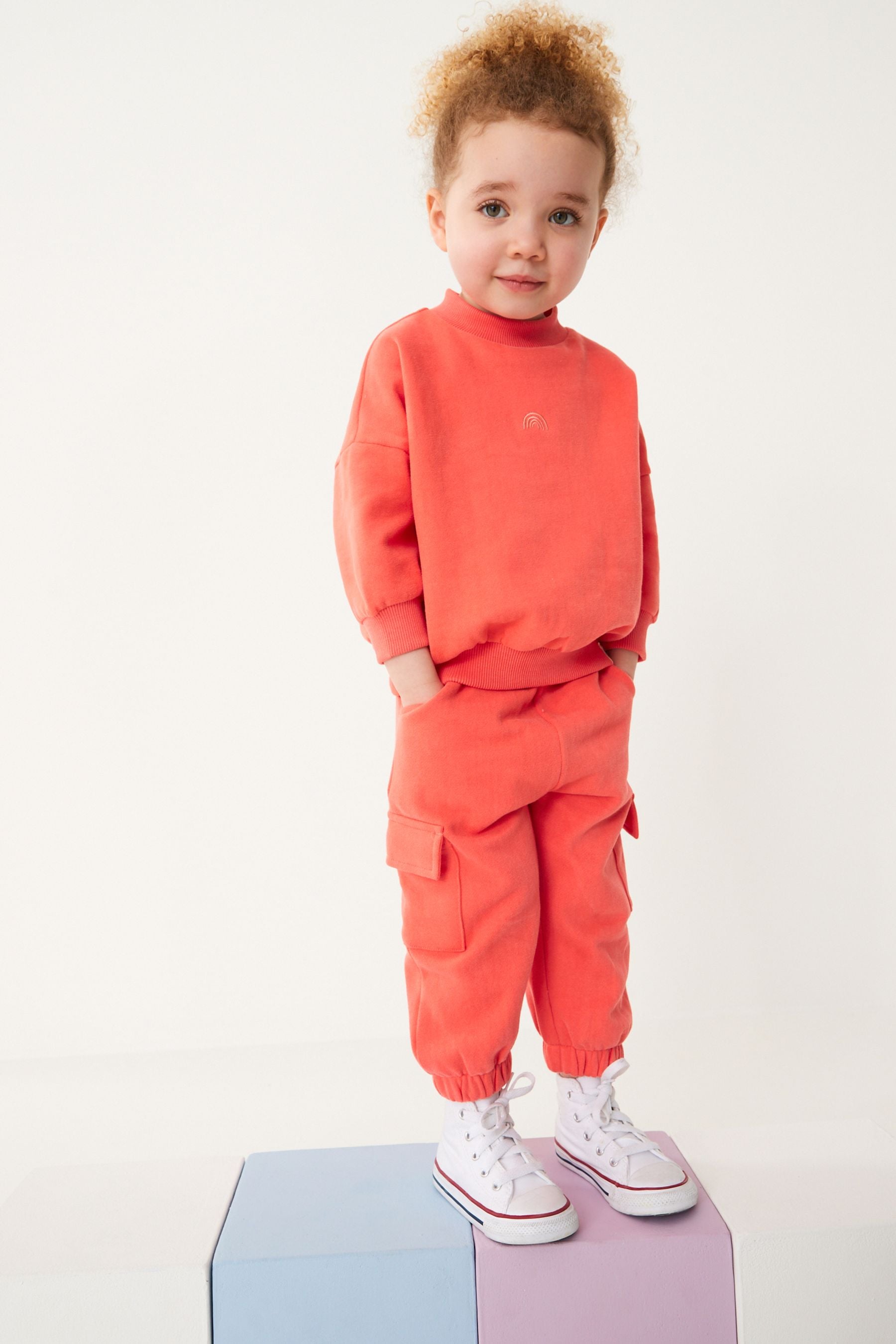 Coral Sweatshirt (3mths-7yrs)