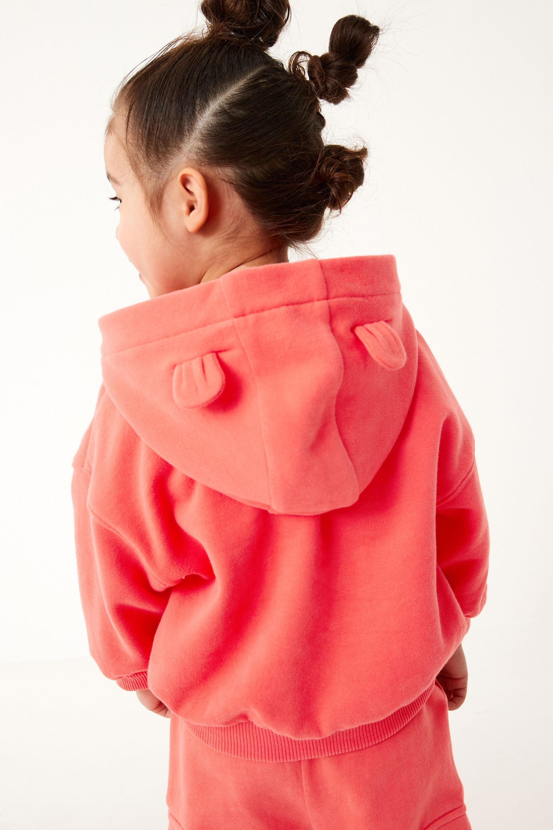 Coral Zip Through Hoodie (3mths-7yrs)