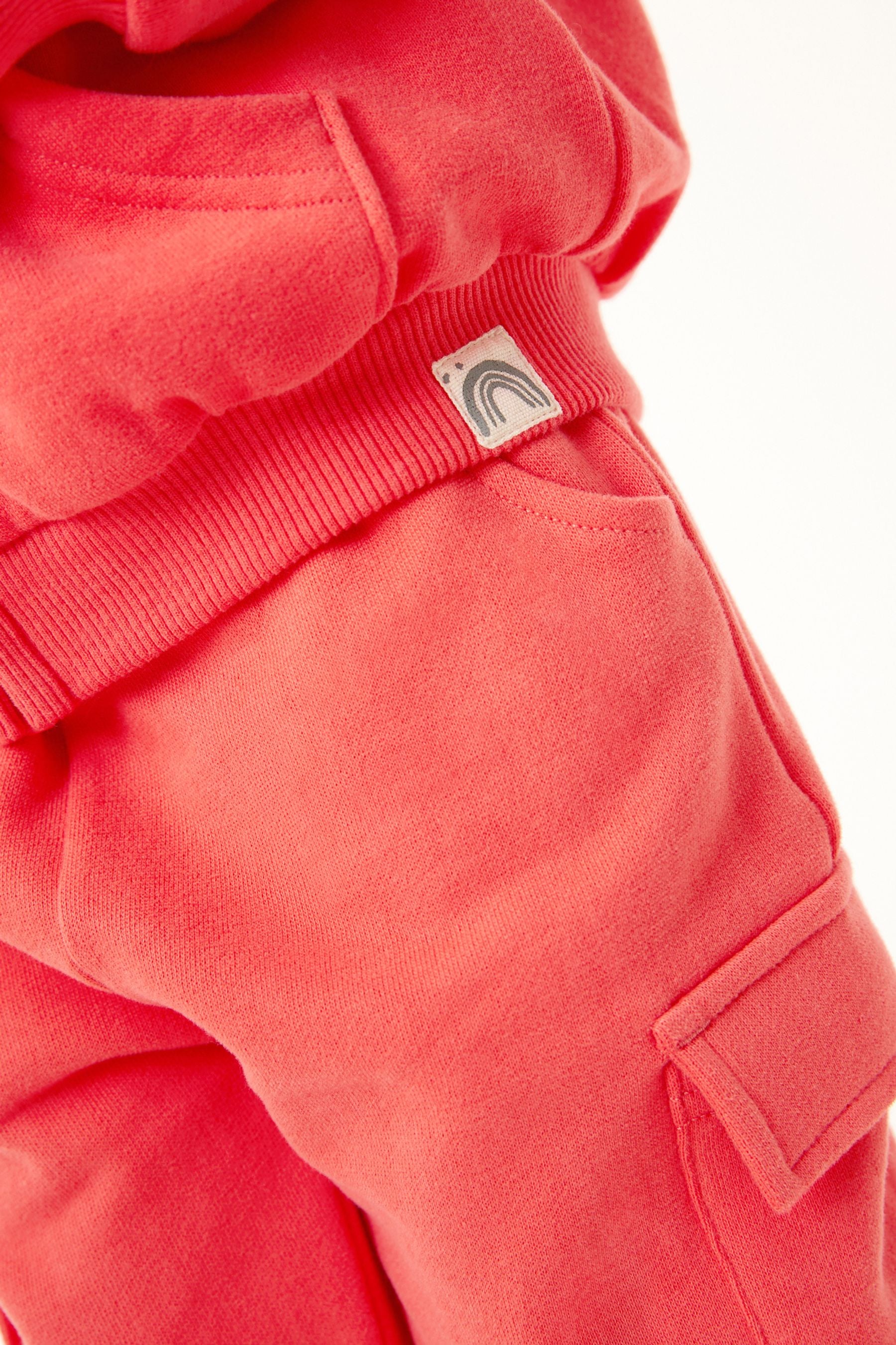 Coral Zip Through Hoodie (3mths-7yrs)