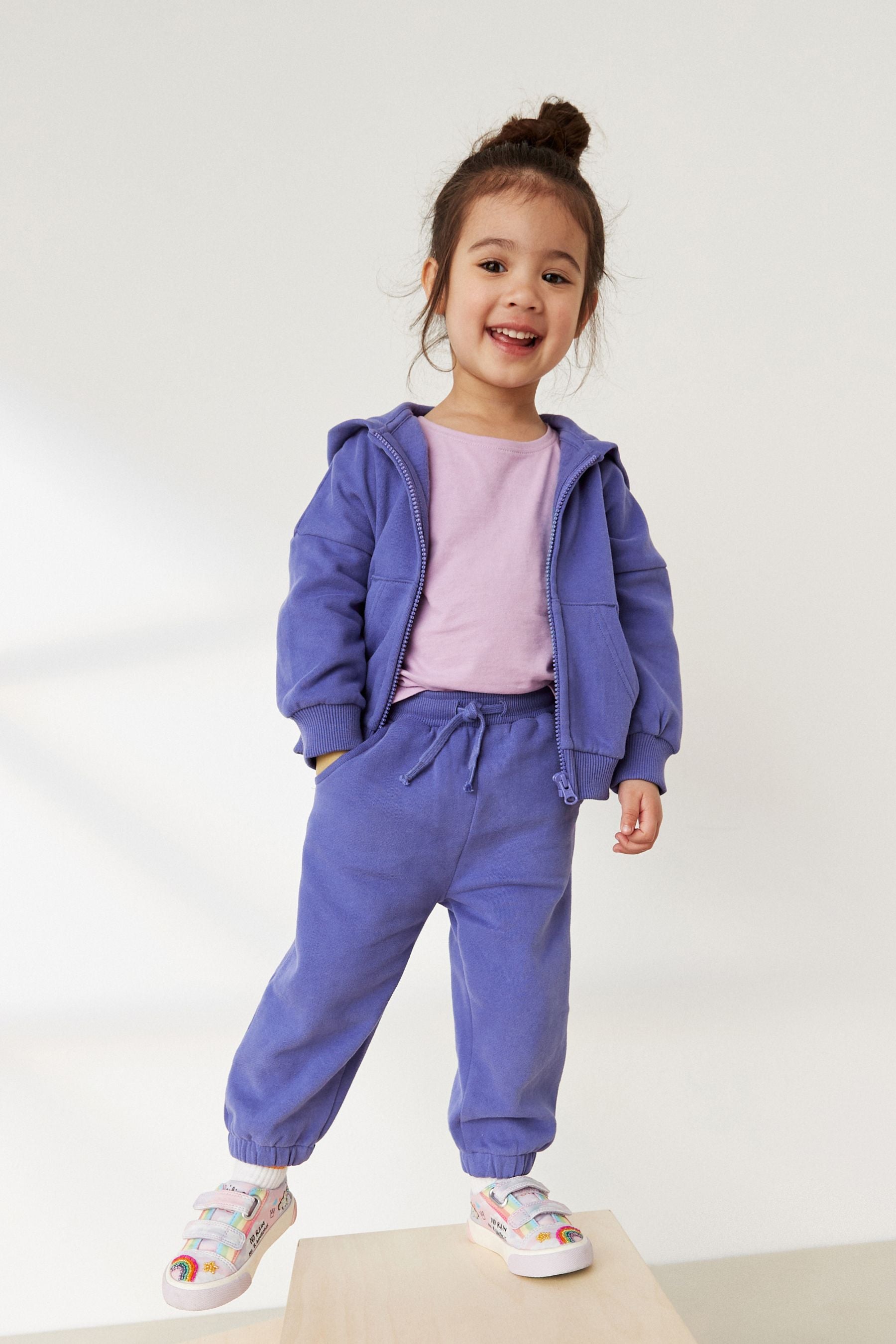 Bright Purple Joggers (3mths-7yrs)