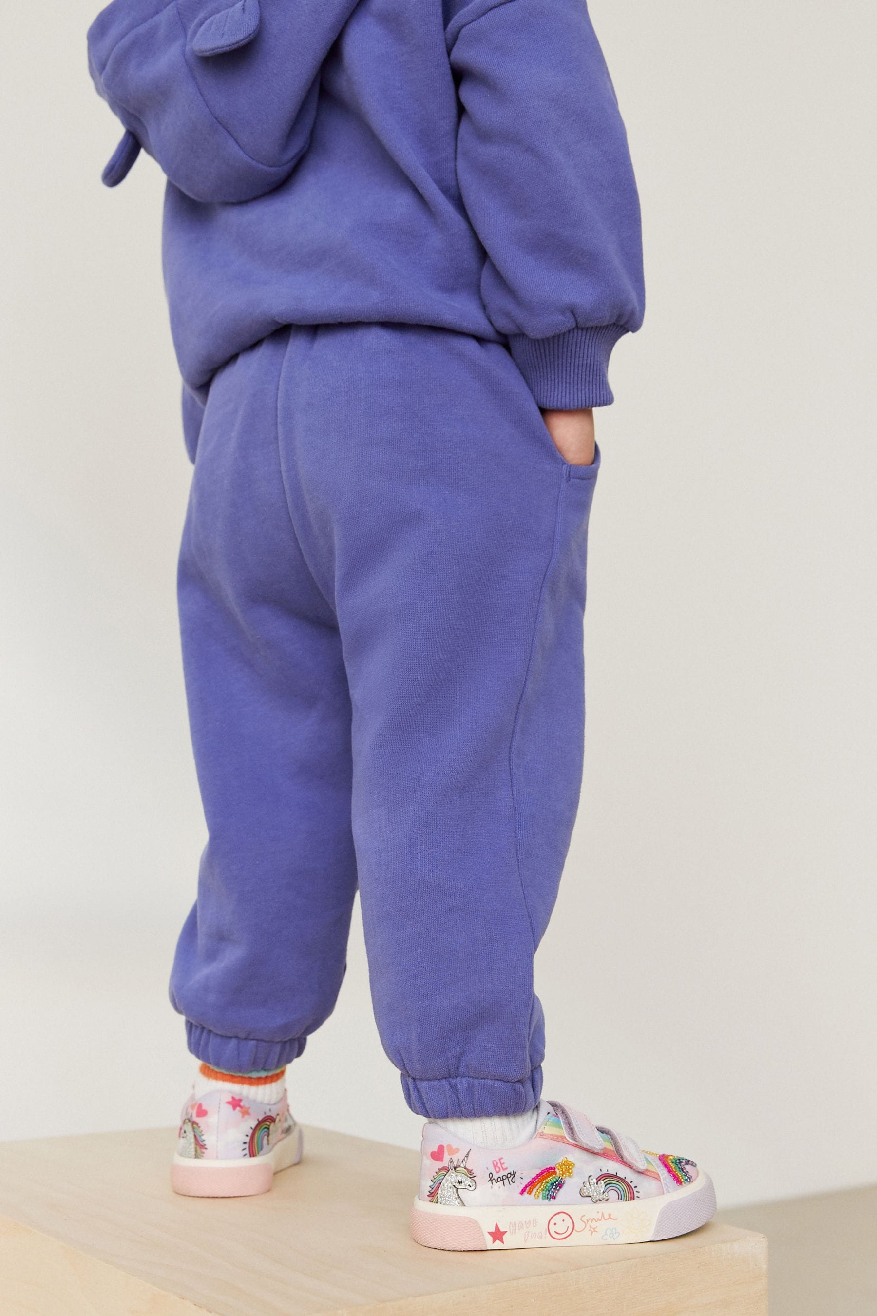 Bright Purple Joggers (3mths-7yrs)