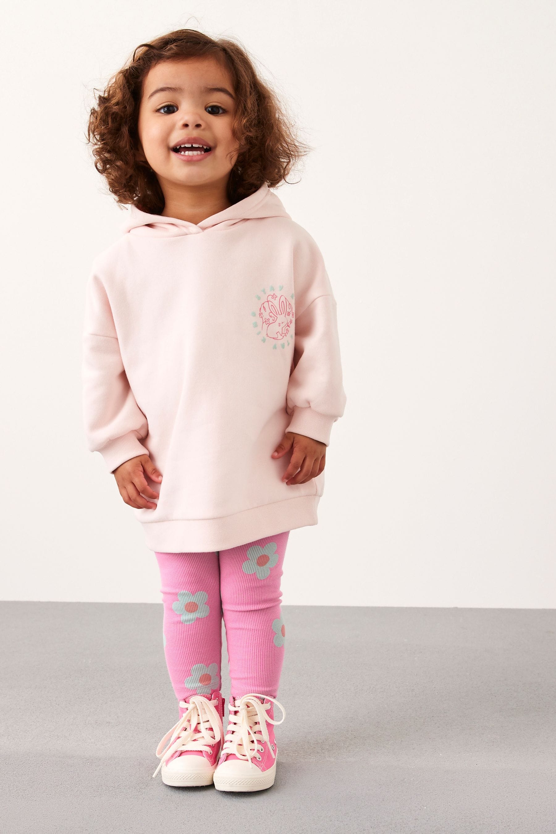 Pink Hoodie & Legging Set (3mths-7yrs)