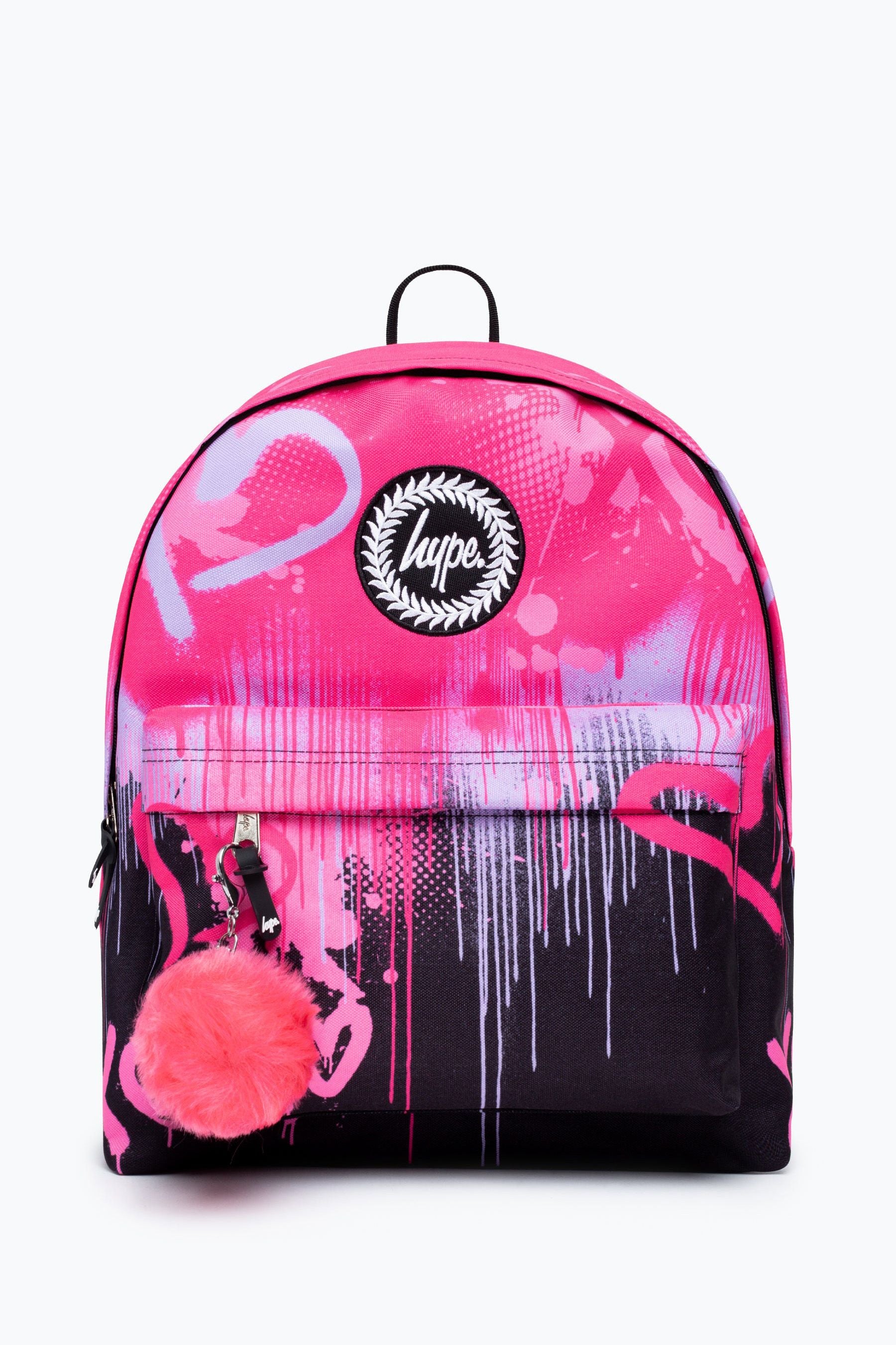 Pink Hype. Pink Hearts Drip Backpack